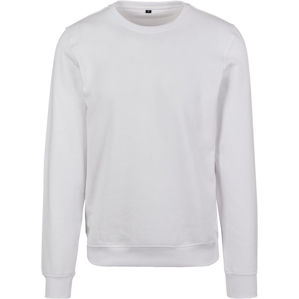Build Your Brand Mens Premium Crew Neck Sweater