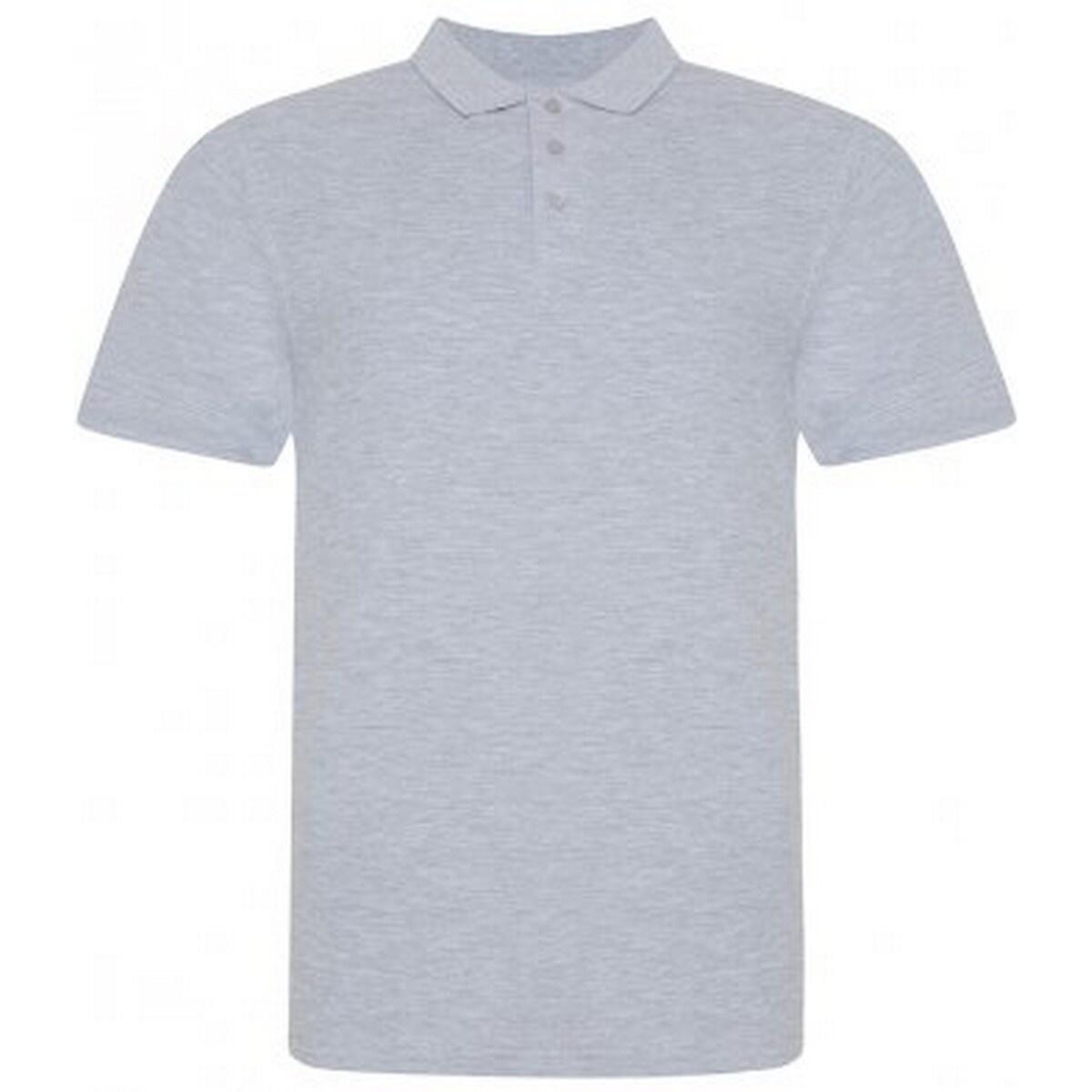 Awdis Mens Piqu Cotton Short-Sleeved Polo Shirt