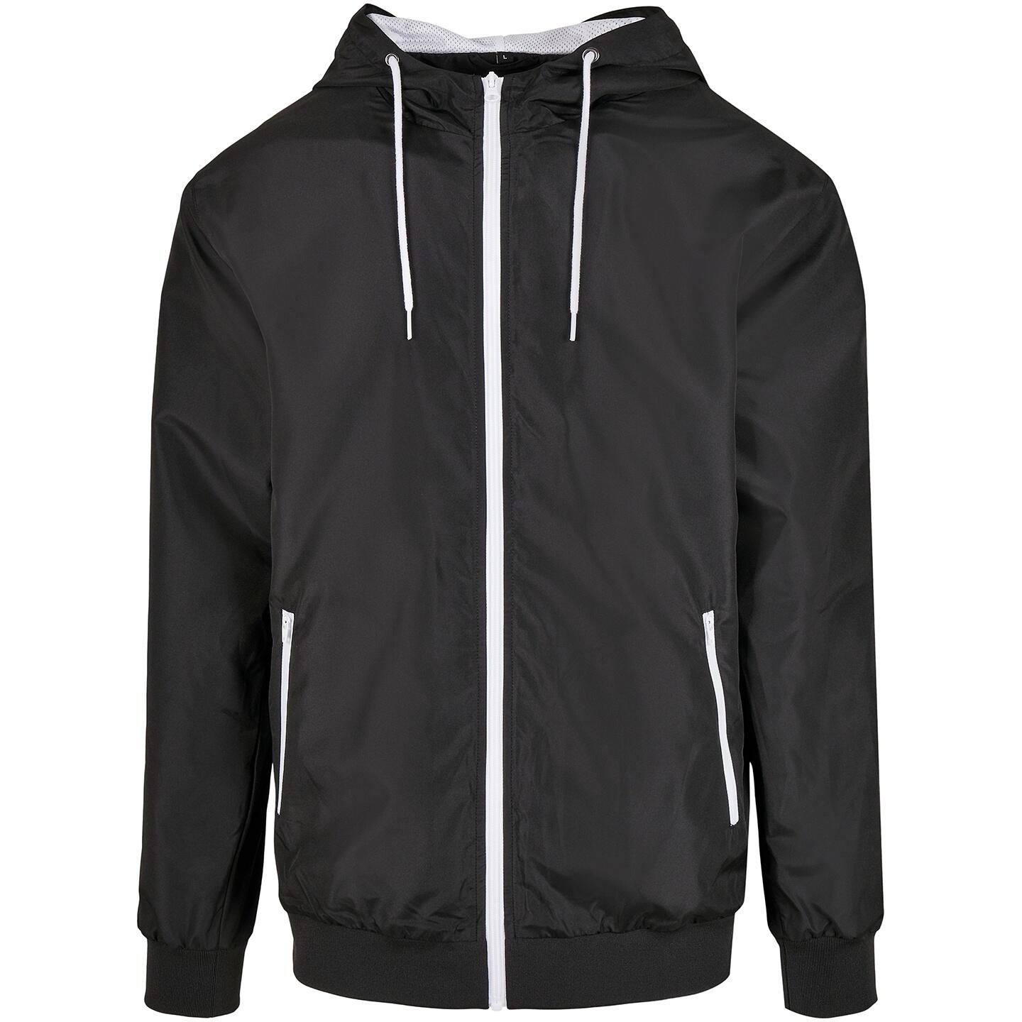 Build Your Brand Mens Windrunner Recycled Jacket