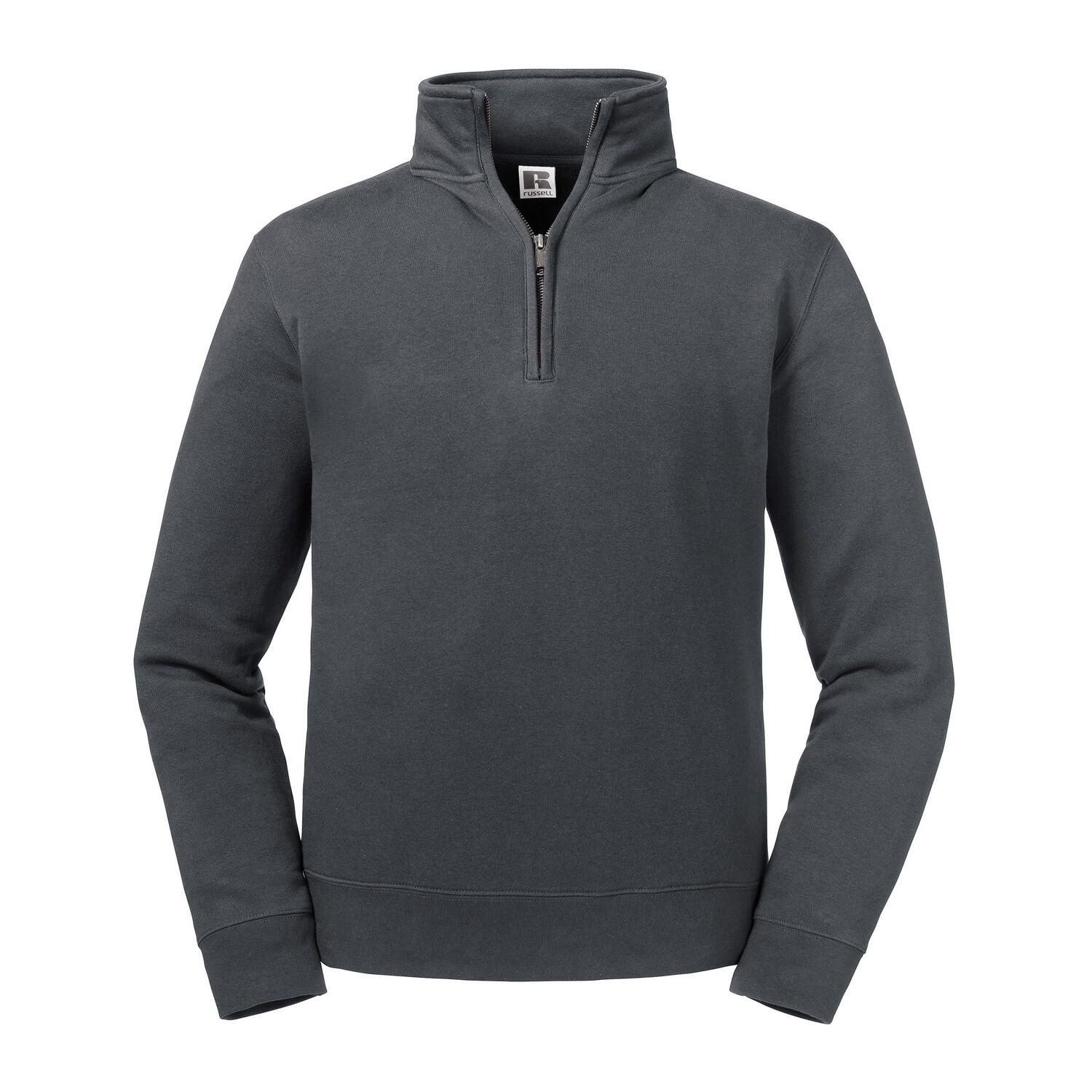 Russell athletic quarter zip sweatshirt deals