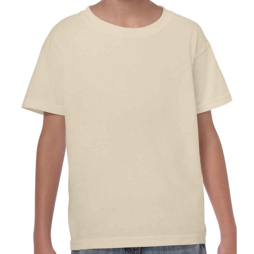Gildan Childrens/Kids Plain Cotton Heavy T-Shirt