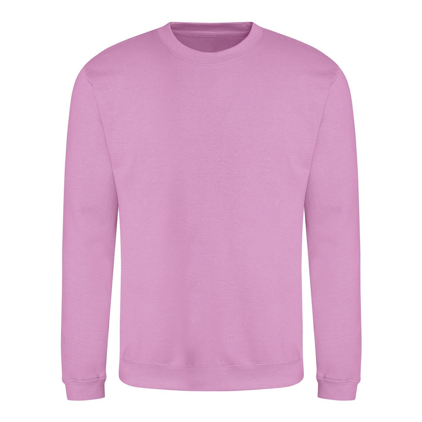 AWDis Just Hoods AWDis Unisex Crew Neck Plain Sweatshirt (280 GSM)