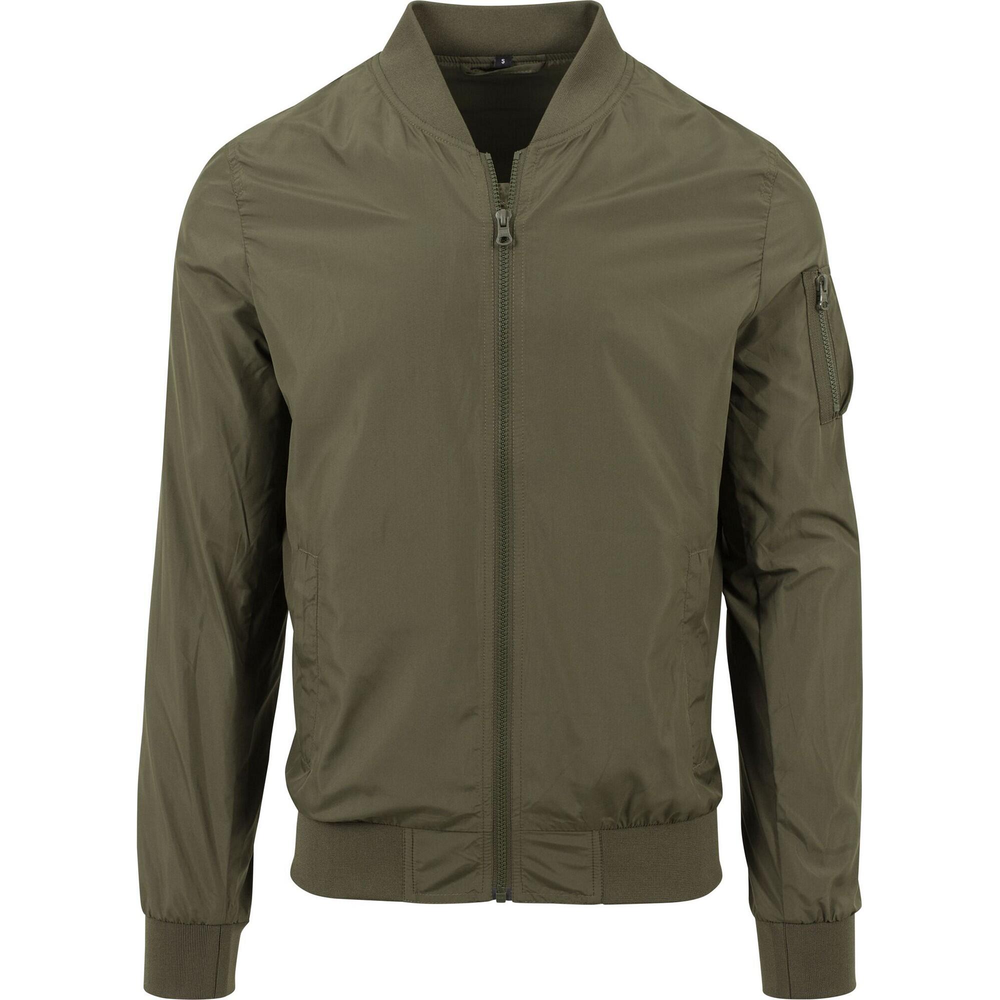 Build Your Brand Unisex Bomber Jacket