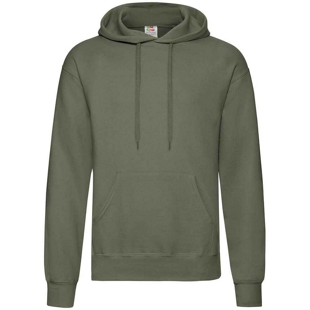 Fruit Of The Loom Adults Unisex Classic Hooded Sweatshirt