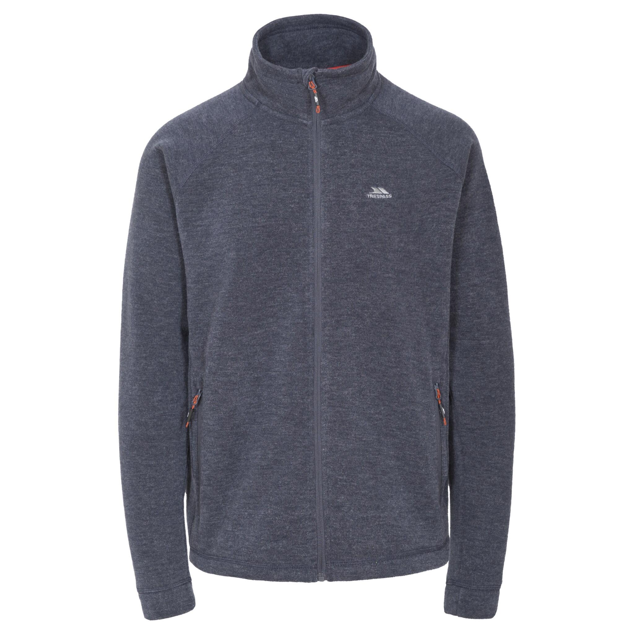 Trespass Mens Instigate Full Zip Fleece Jacket