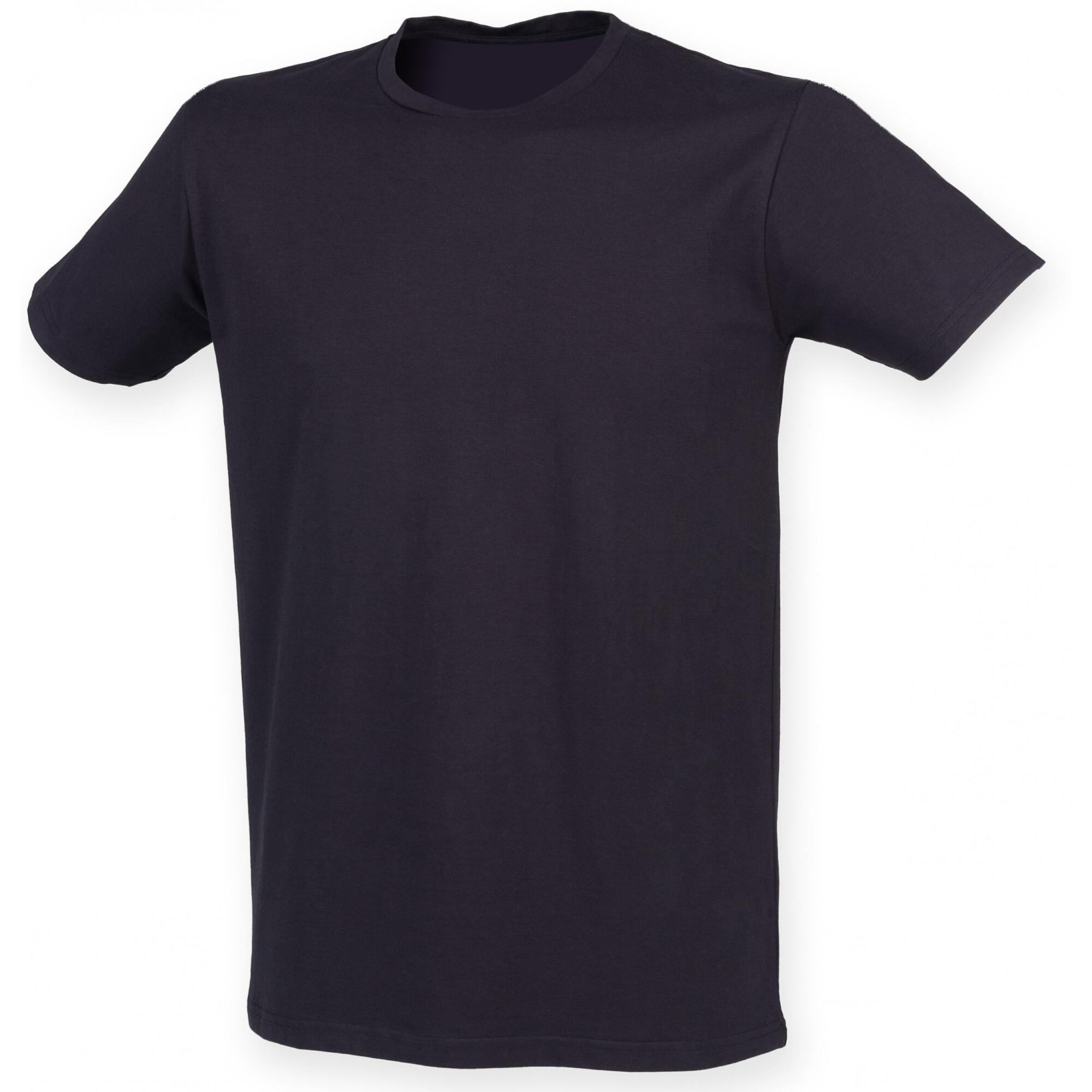 Skinni Fit Men Mens Feel Good Stretch Short Sleeve T-Shirt