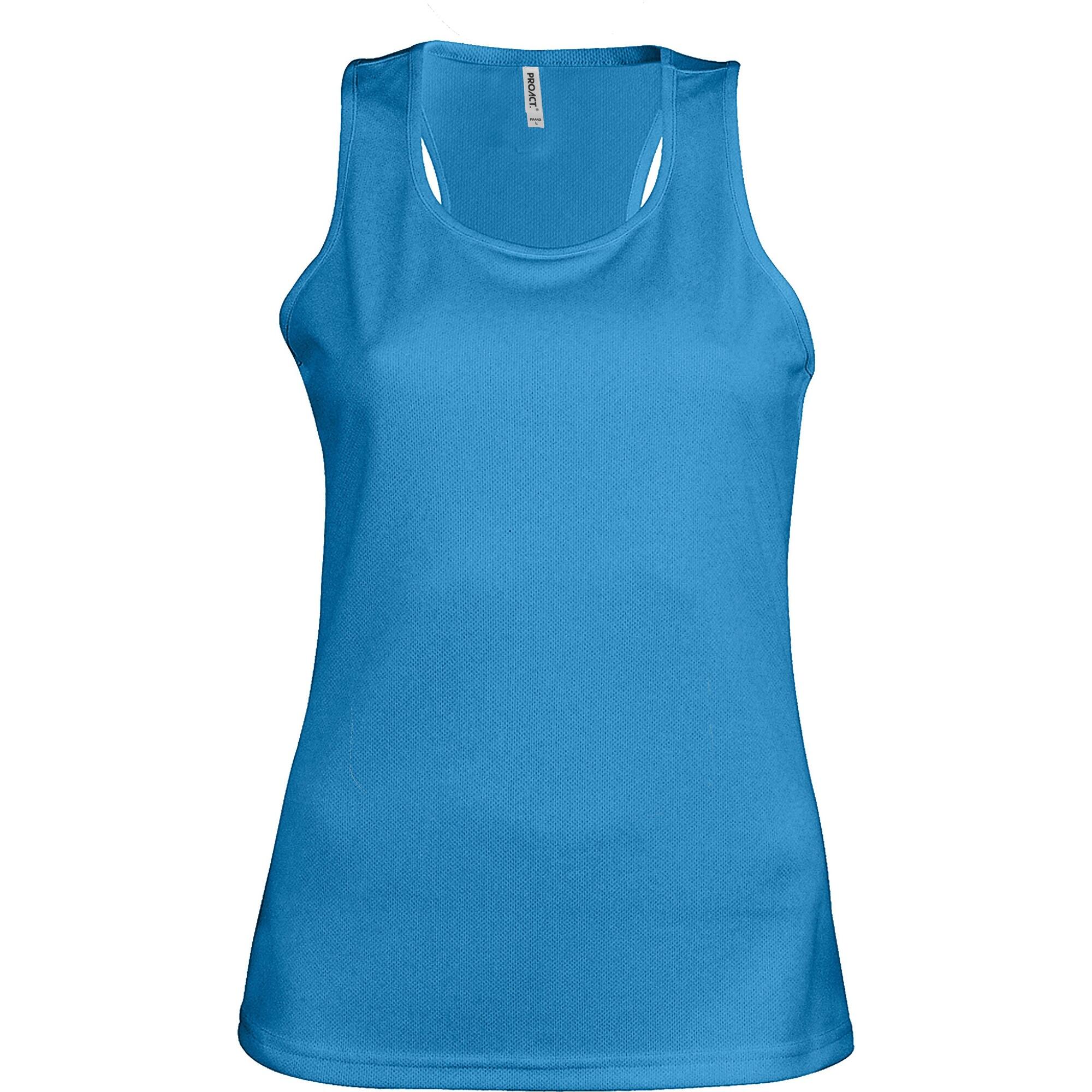Kariban Proact Womens/Ladies Sleeveless Sports / Training Vest