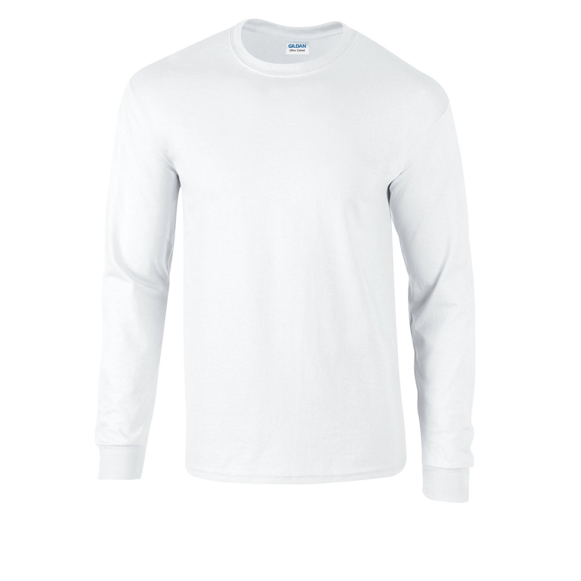 Gildan Unisex Adult Ultra Cotton Long-Sleeved T-Shirt