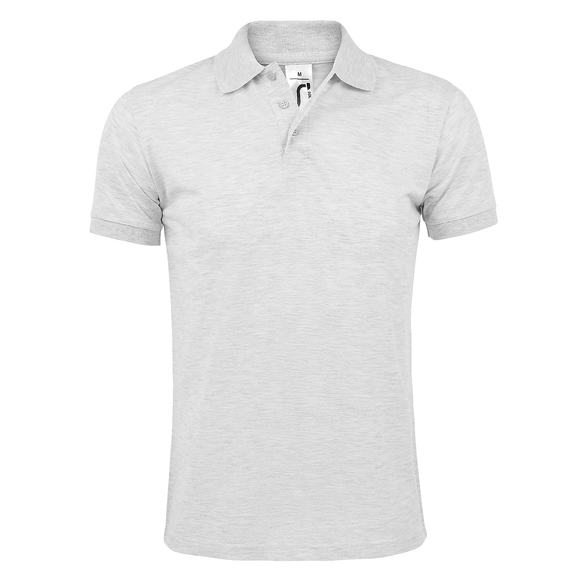 SOLs Mens Prime Pique Plain Short Sleeve Polo Shirt
