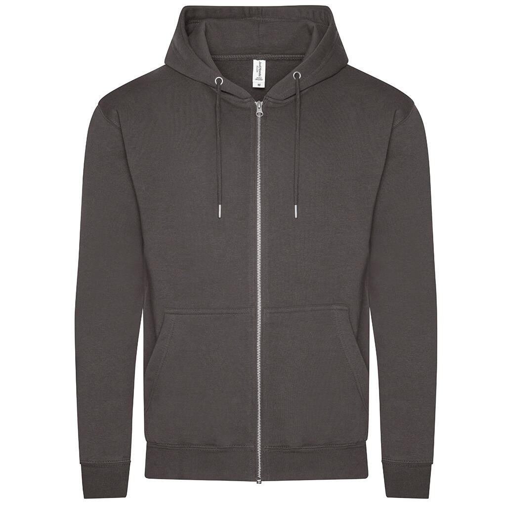Awdis Mens Organic Full Zip Hoodie