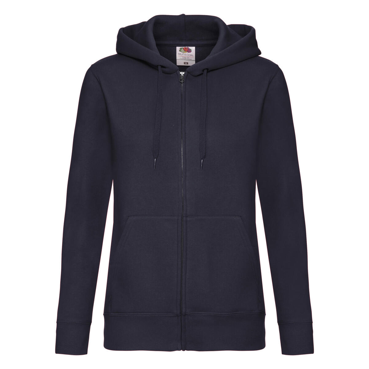 Fruit of the Loom Womens/Ladies Premium Lady Fit Full Zip Hoodie