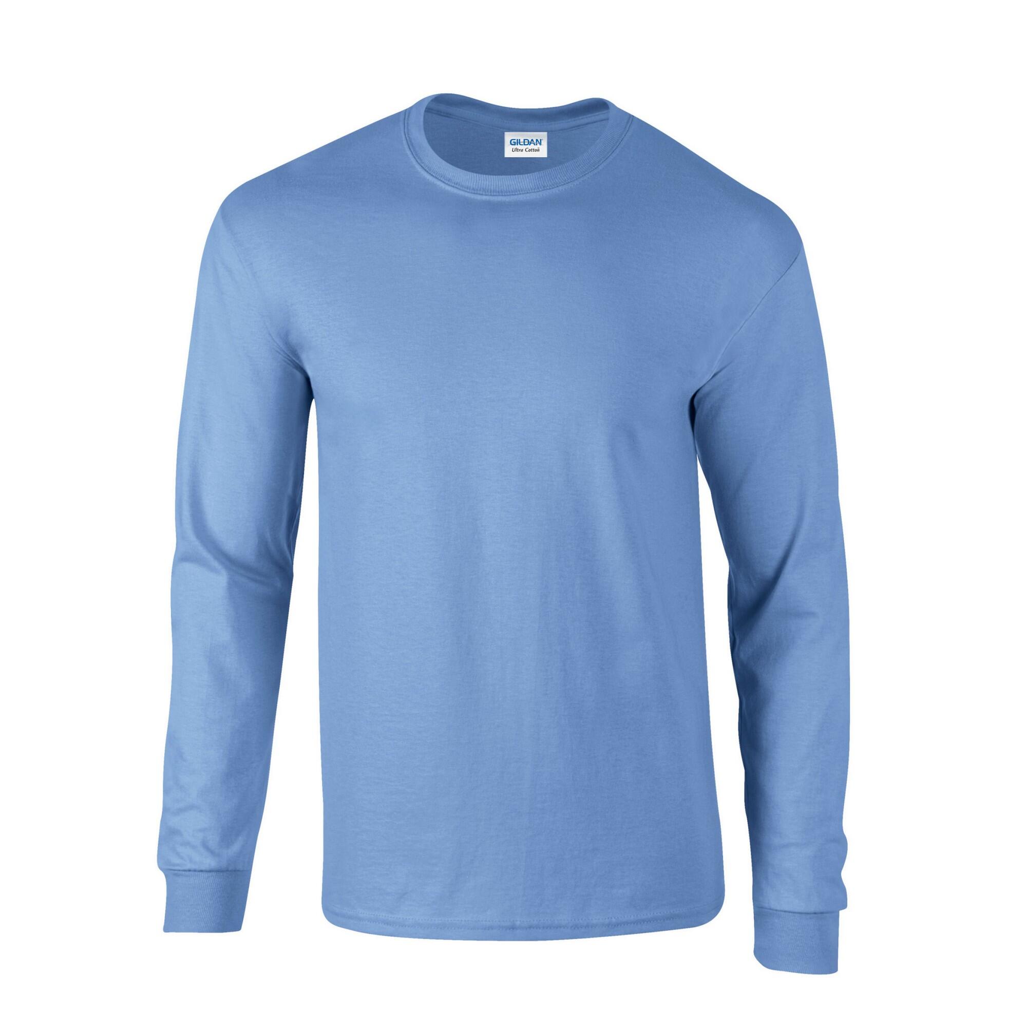 Gildan Unisex Adult Ultra Plain Cotton Long-Sleeved T-Shirt