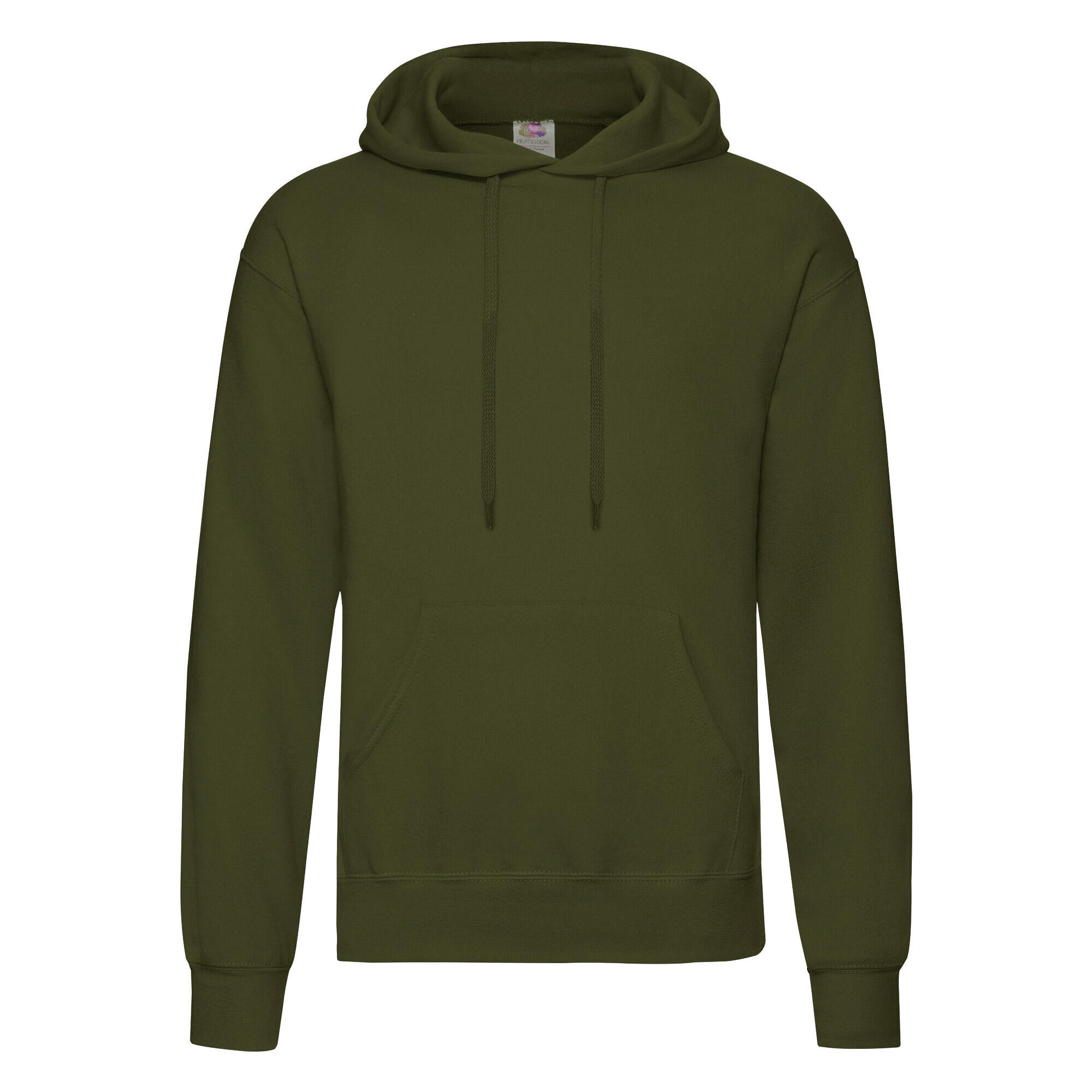 Fruit Of The Loom Unisex Adults Classic Hooded Sweatshirt