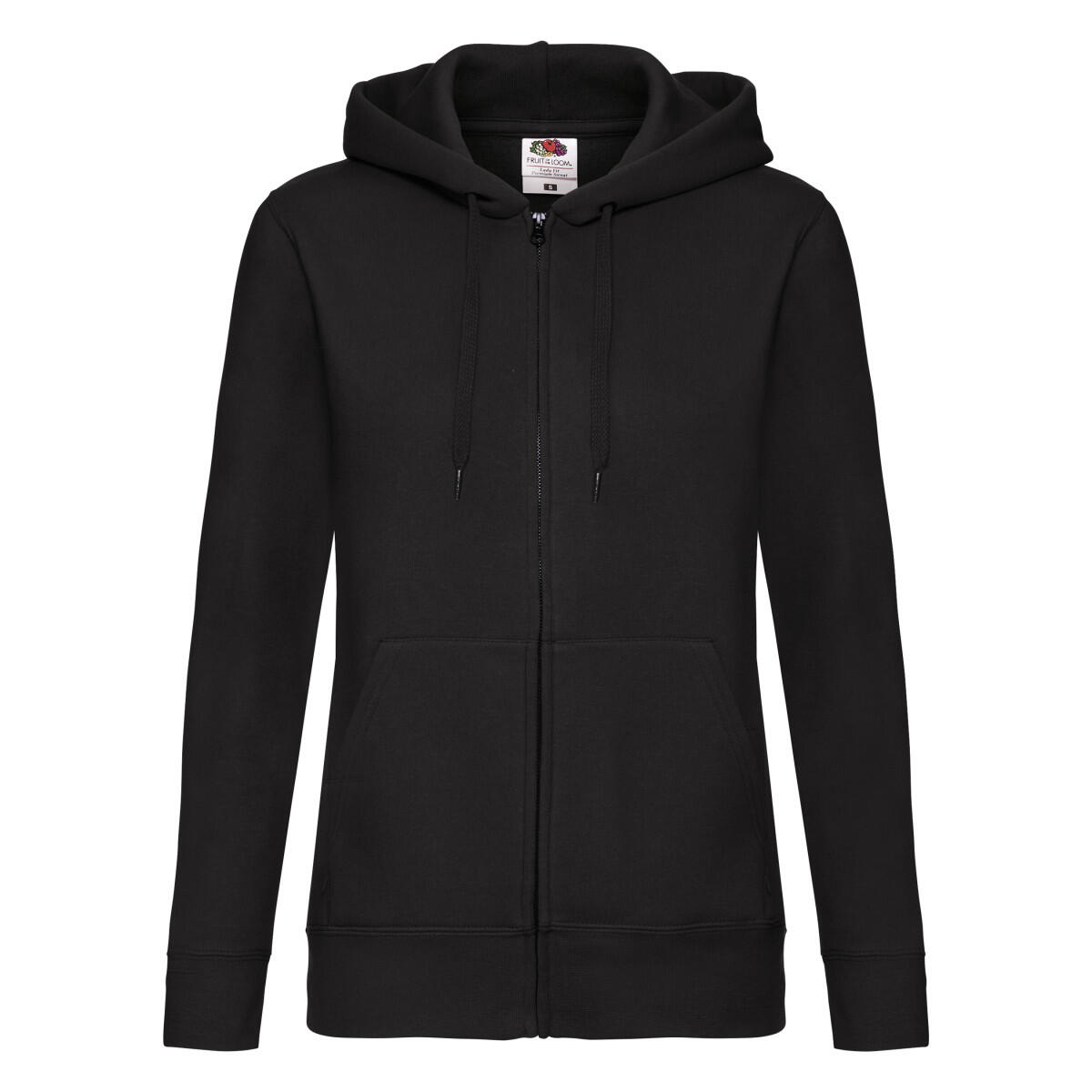 Fruit of the Loom Womens/Ladies Premium Lady Fit Full Zip Hoodie
