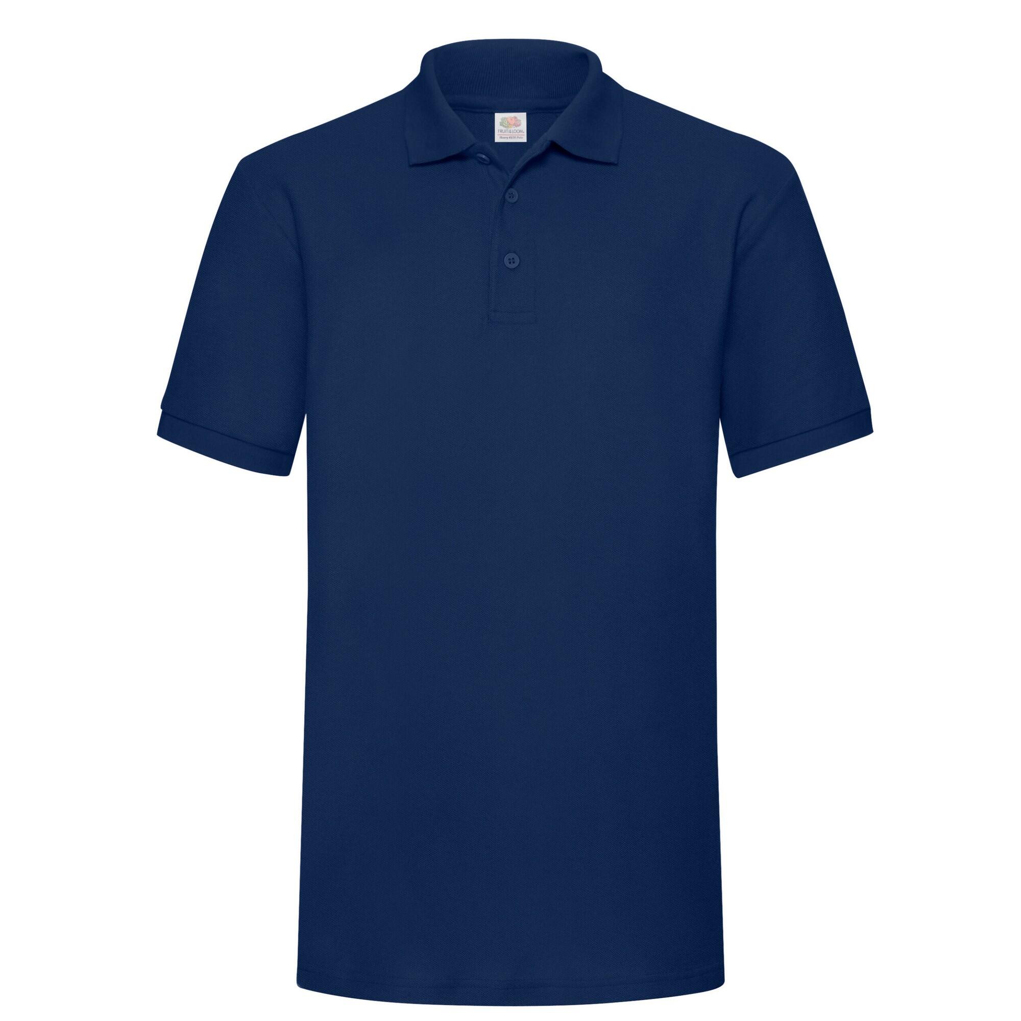 Fruit of the Loom Mens Polycotton Pique Heavy Polo Shirt