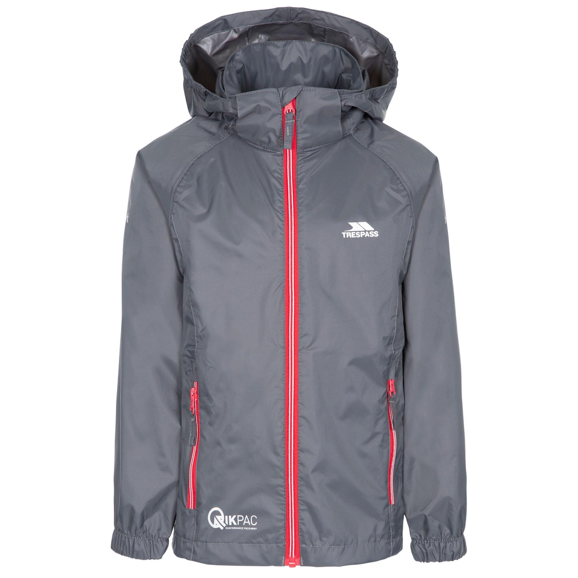 Trespass Childrens/Kids Qikpac X Unisex Packaway Jacket