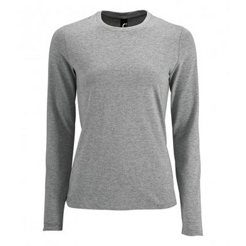 SOLS Womens/Ladies Imperial Long Sleeve T-Shirt