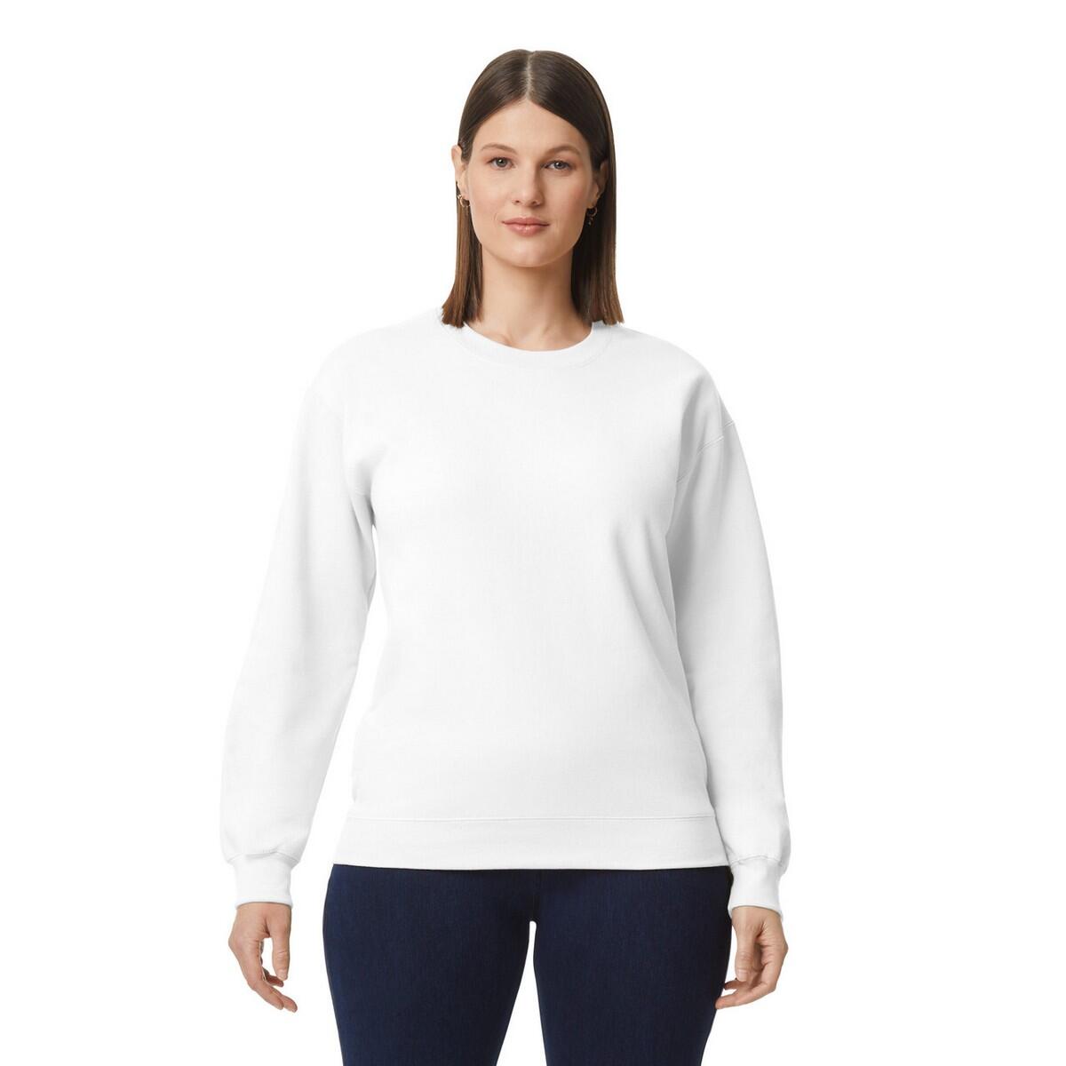 Gildan Mens Midweight Crew Neck Sweatshirt