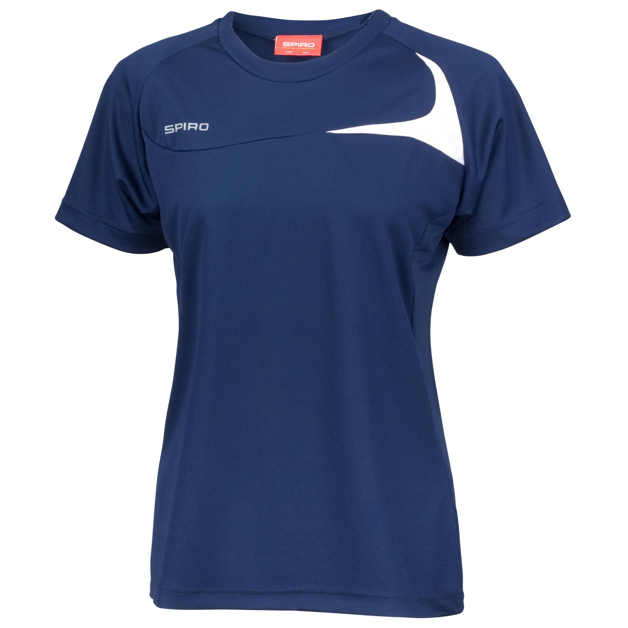 Spiro Womens/Ladies Sports Dash Performance Training T-Shirt