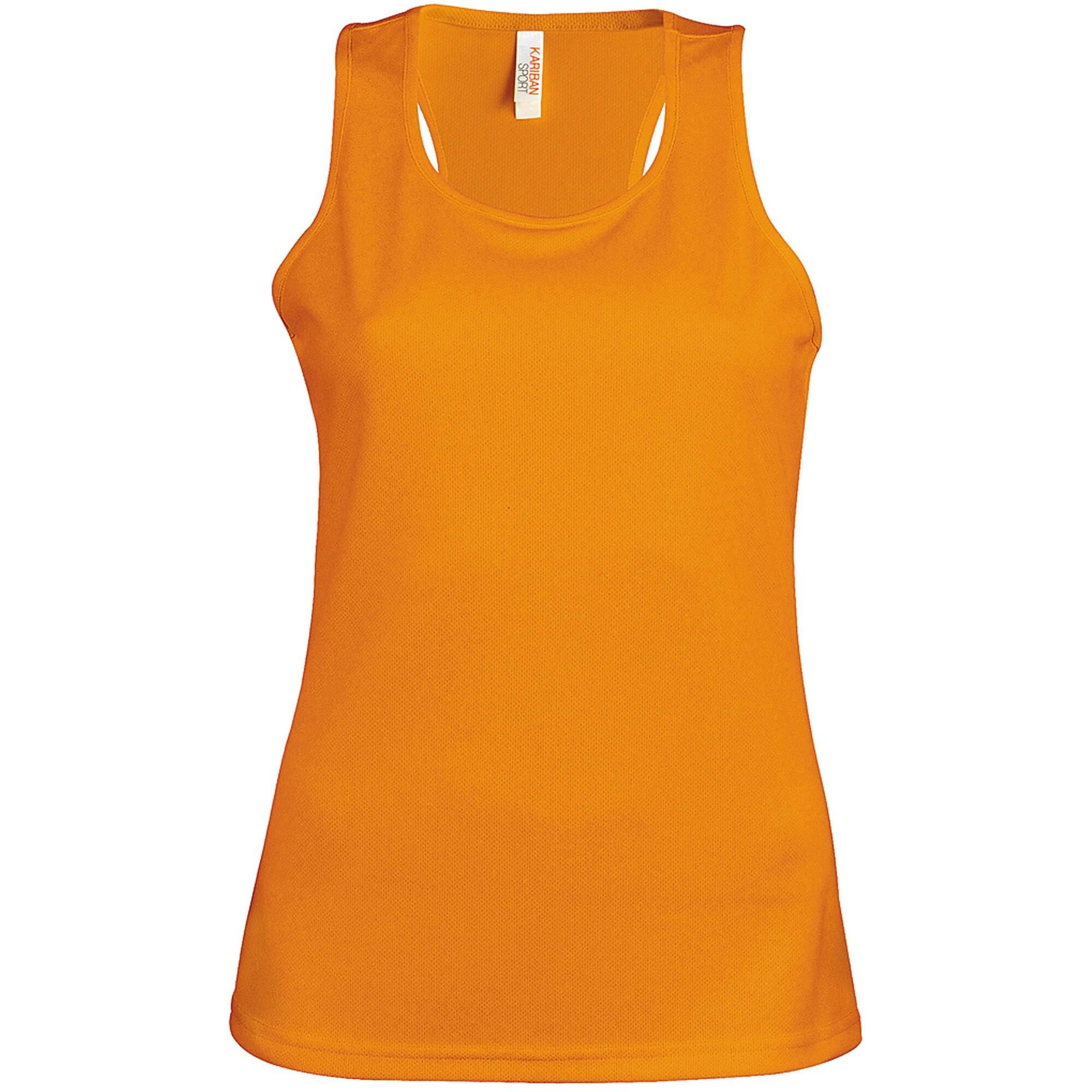 Kariban Proact Womens/Ladies Sleeveless Sports / Training Vest