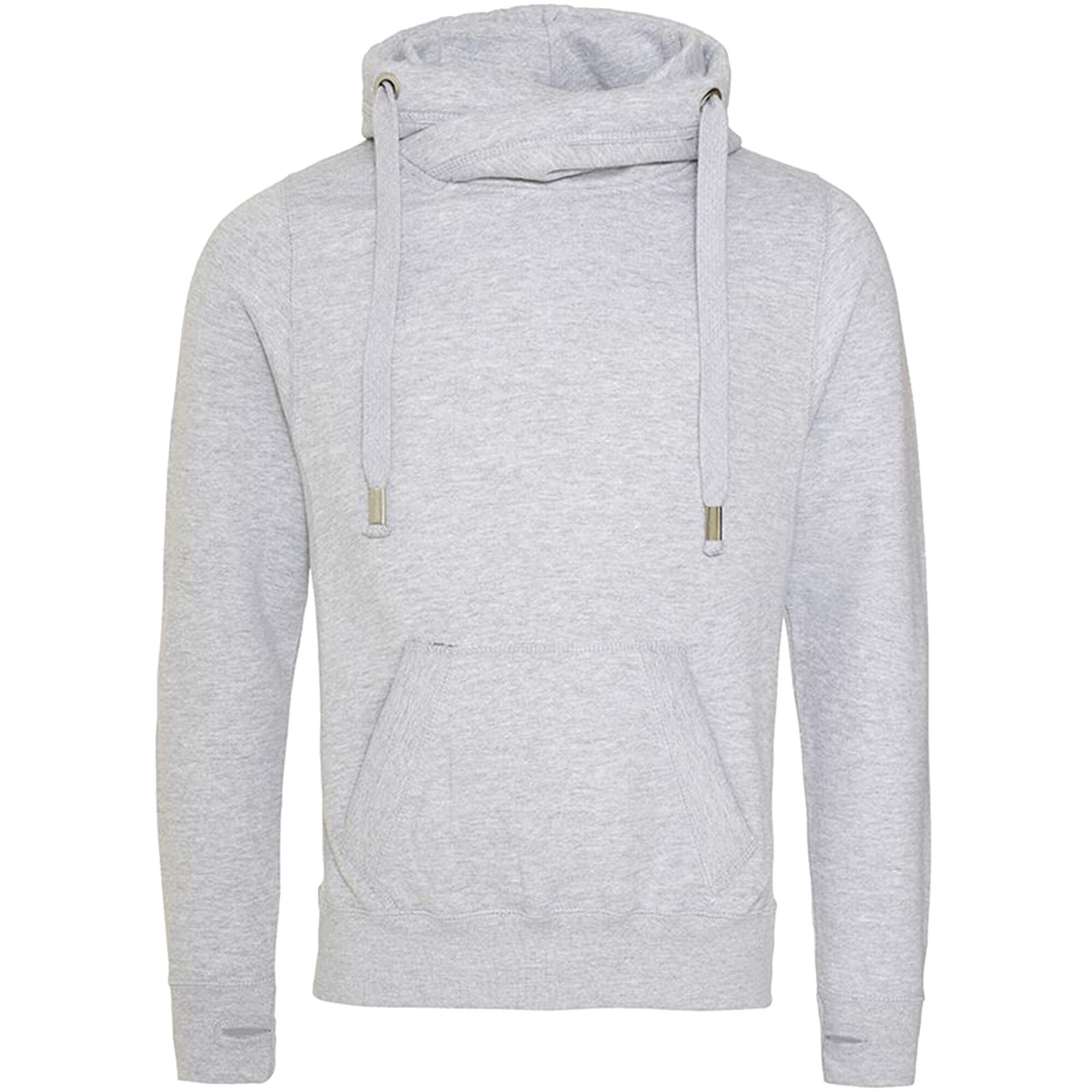AWDis Hoods Mens Cross Neck Hoodie
