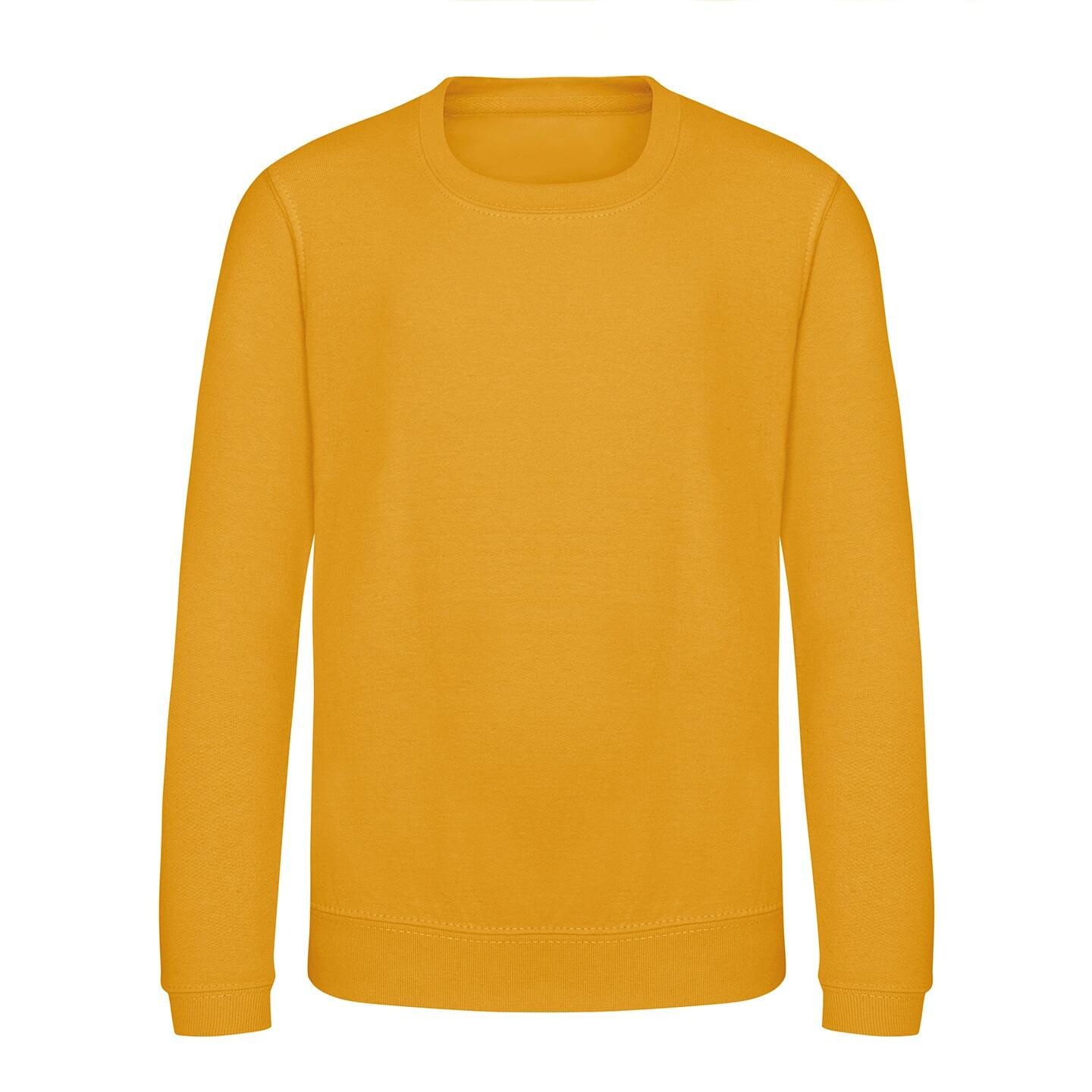 AWDis Just Hoods Childrens/Kids Plain Crew Neck Sweatshirt