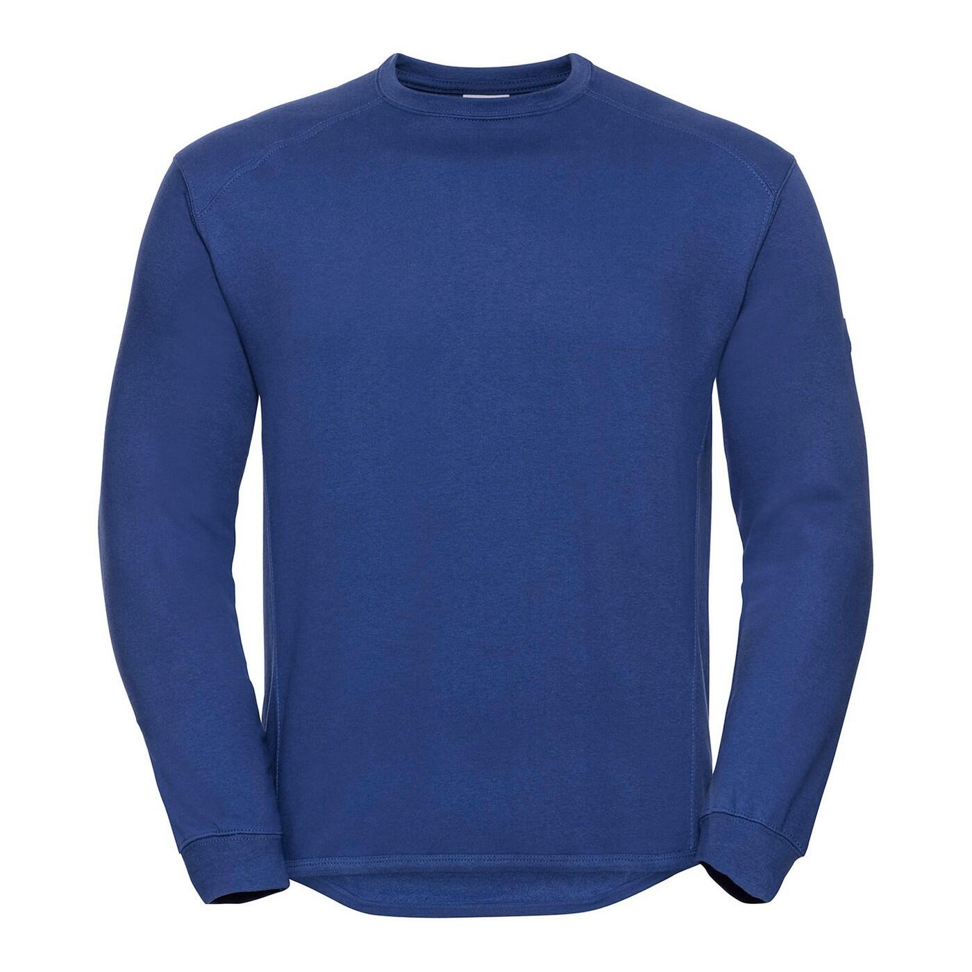 Russell Mens Spotshield Heavy Duty Crew Neck Sweatshirt