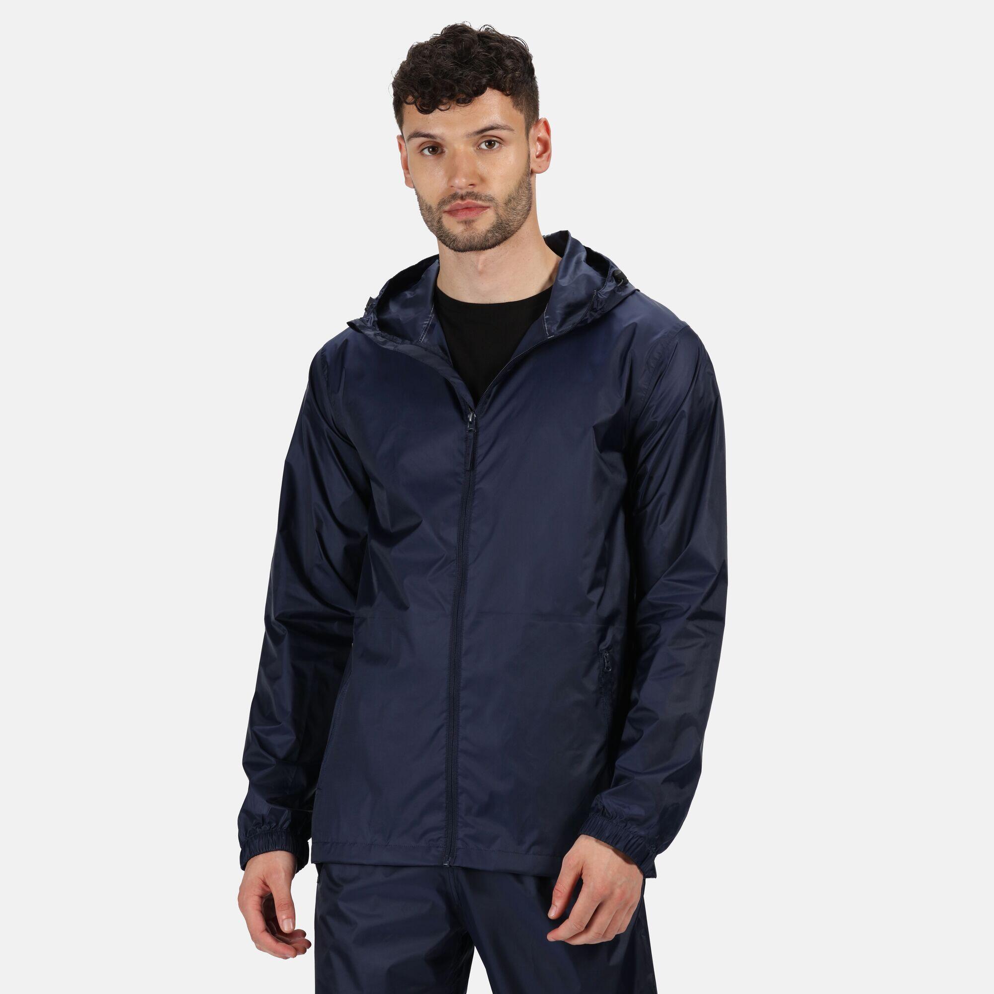 Regen jas? Regatta heren regen jack Pack it jacket navy - Te Velde
