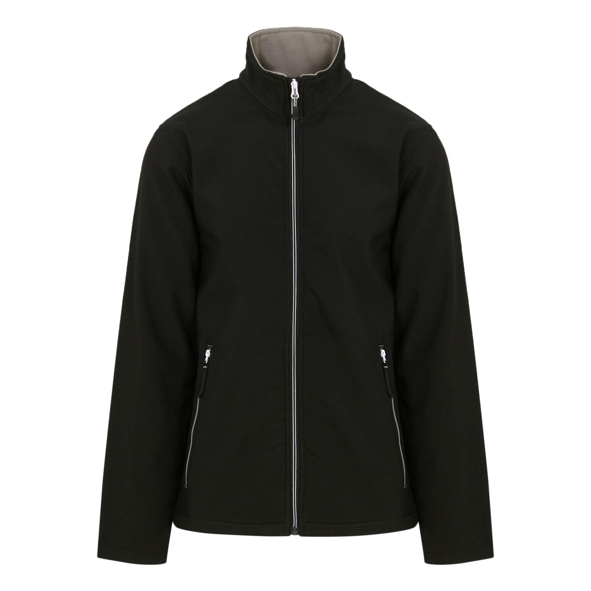 Regatta Mens Ascender Plain Double Layered Soft Shell Jacket