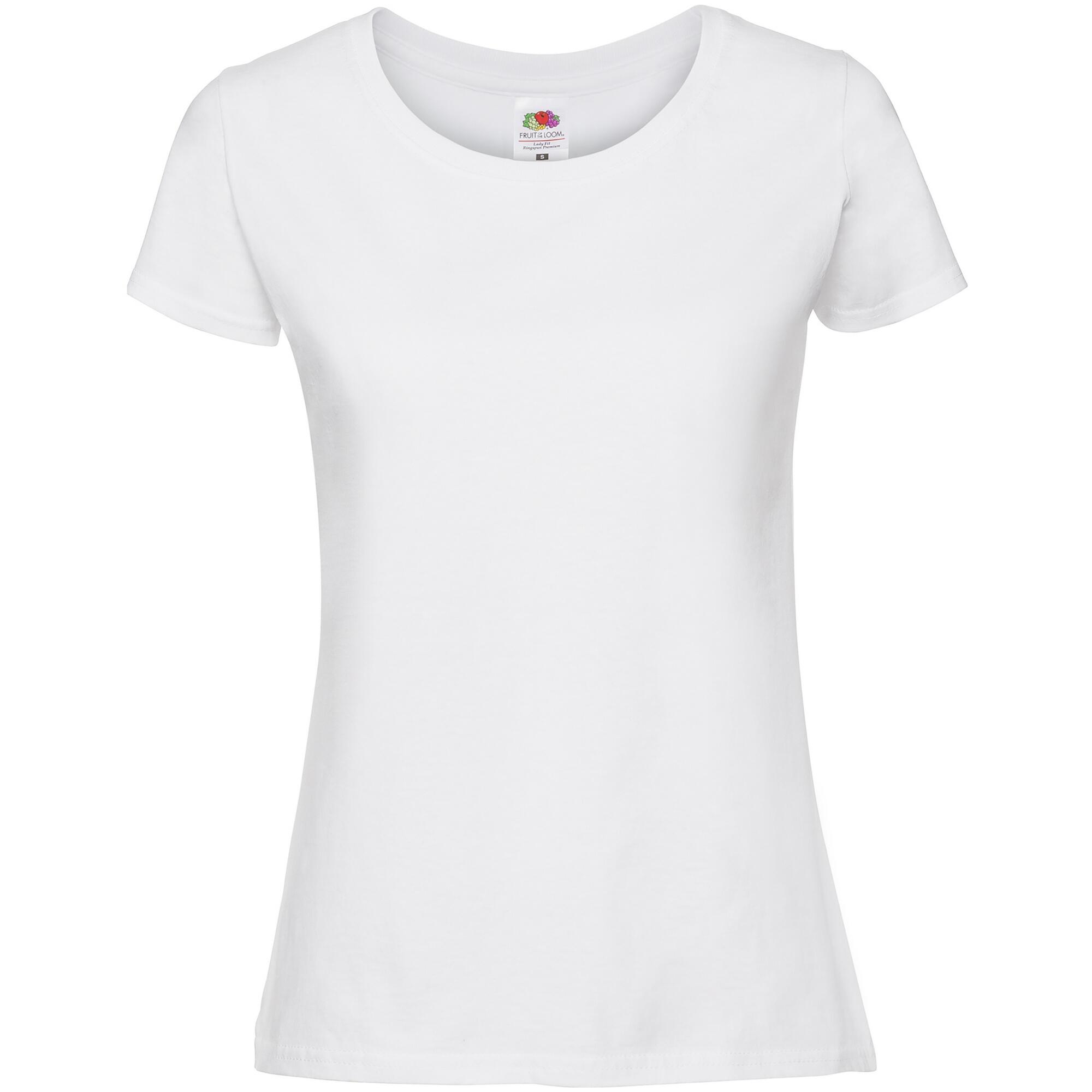 Fruit Of The Loom Womens/Ladies Fit Ringspun Premium Tshirt