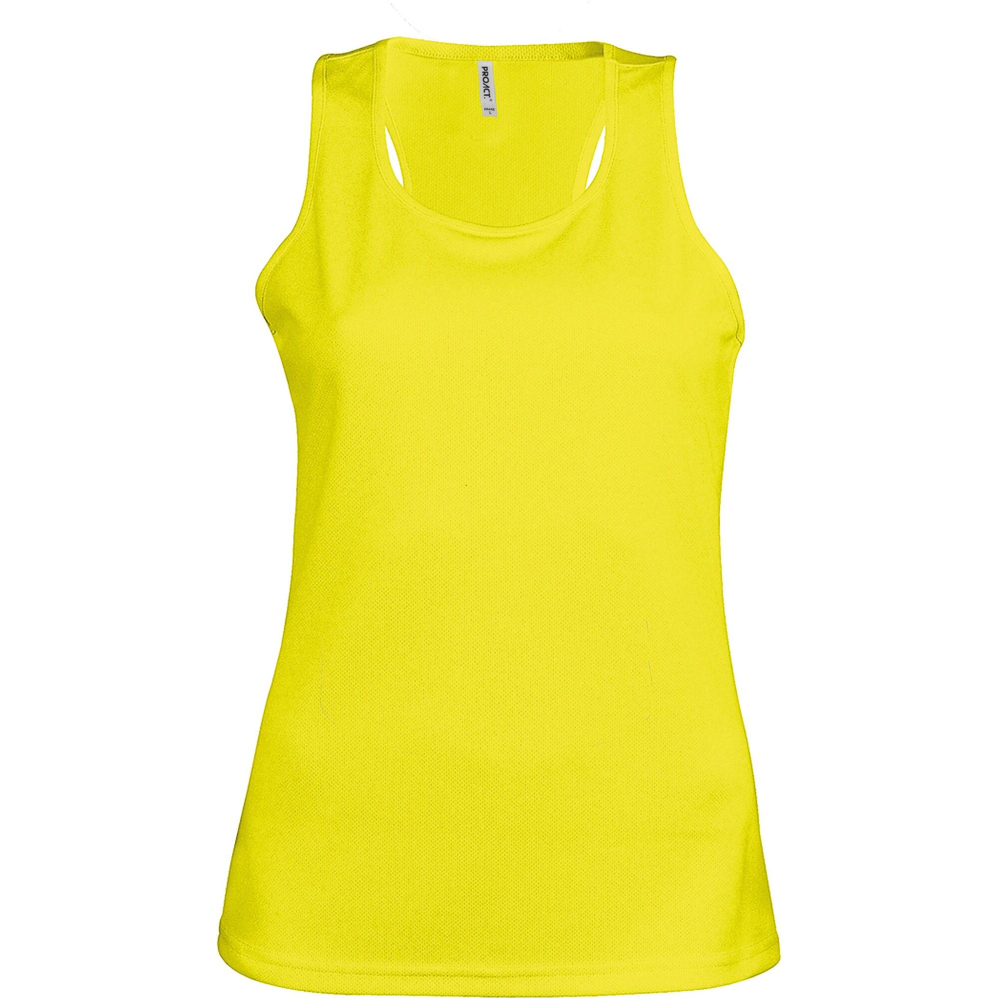 Kariban Proact Womens/Ladies Sleeveless Sports / Training Vest