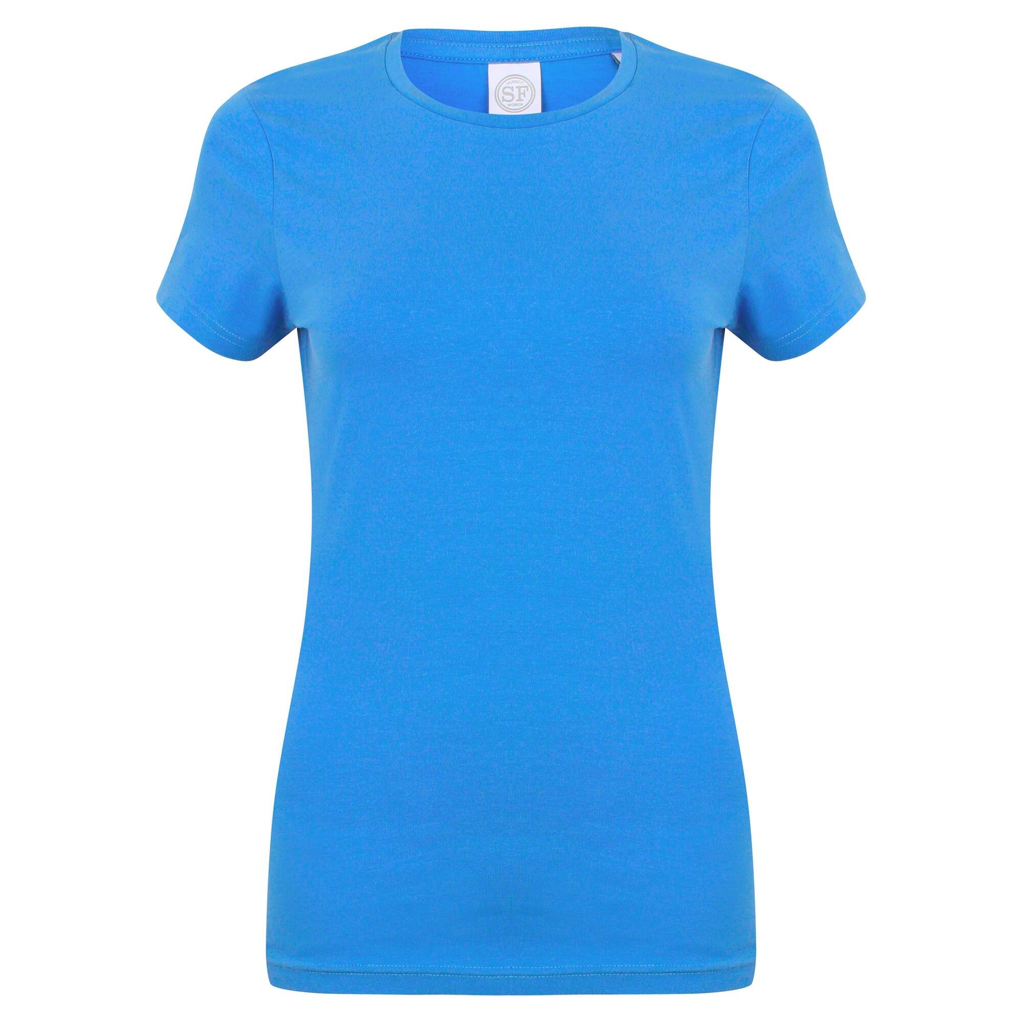 Skinni Fit Womens/Ladies Feel Good Stretch Short Sleeve T-Shirt