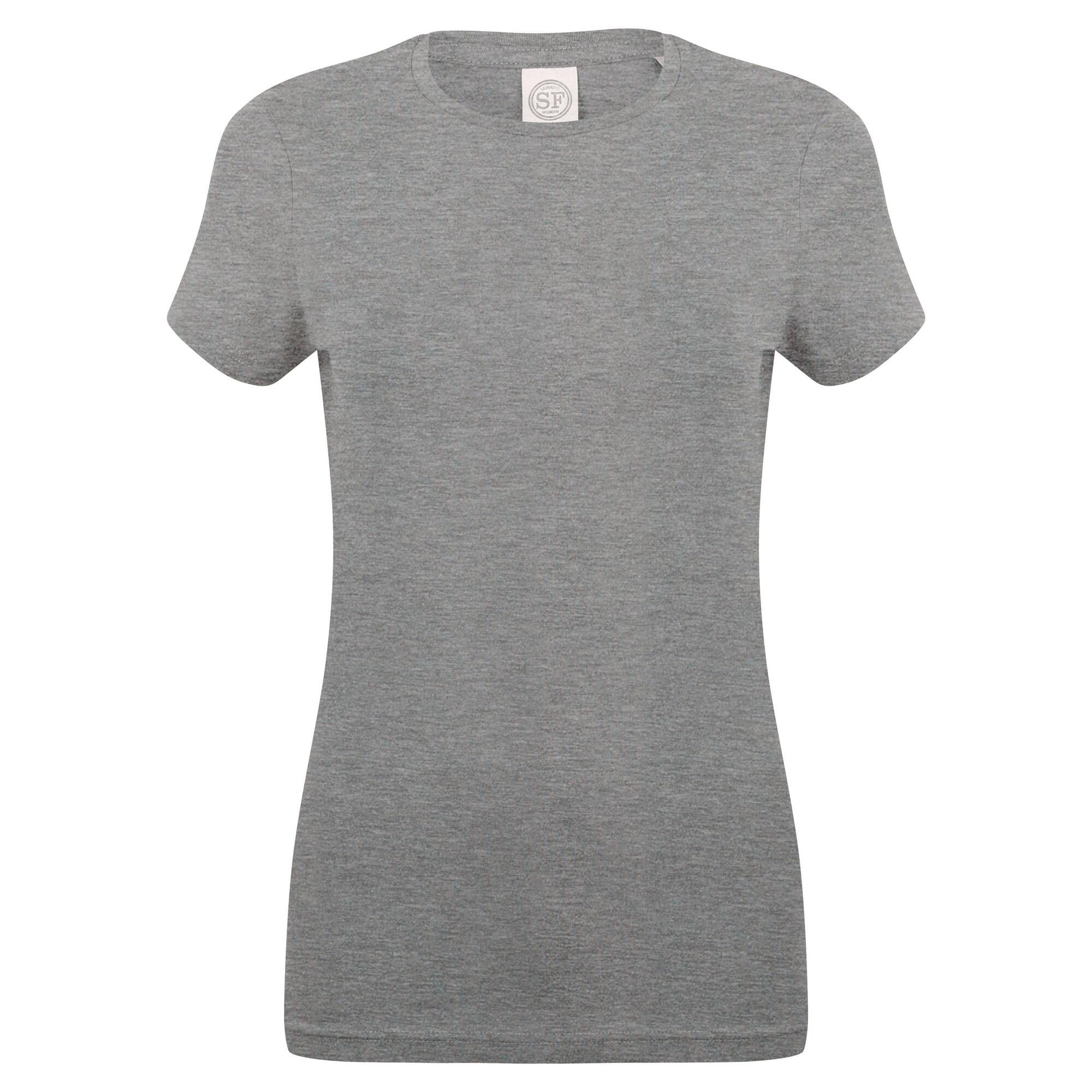 Skinni Fit Womens/Ladies Feel Good Stretch Short Sleeve T-Shirt