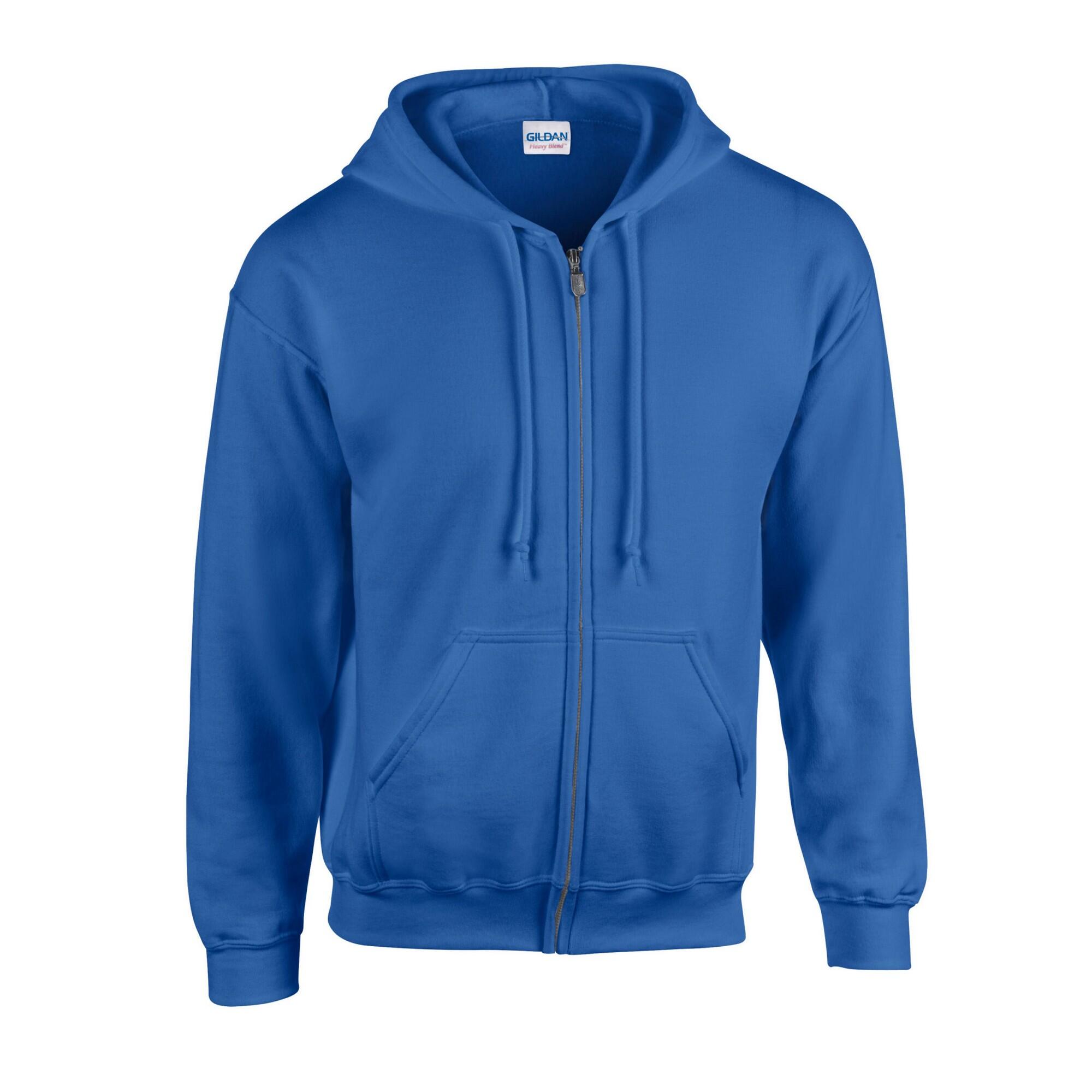 Gildan Unisex Adult Heavy Blend Full Zip Full Zip Hoodie