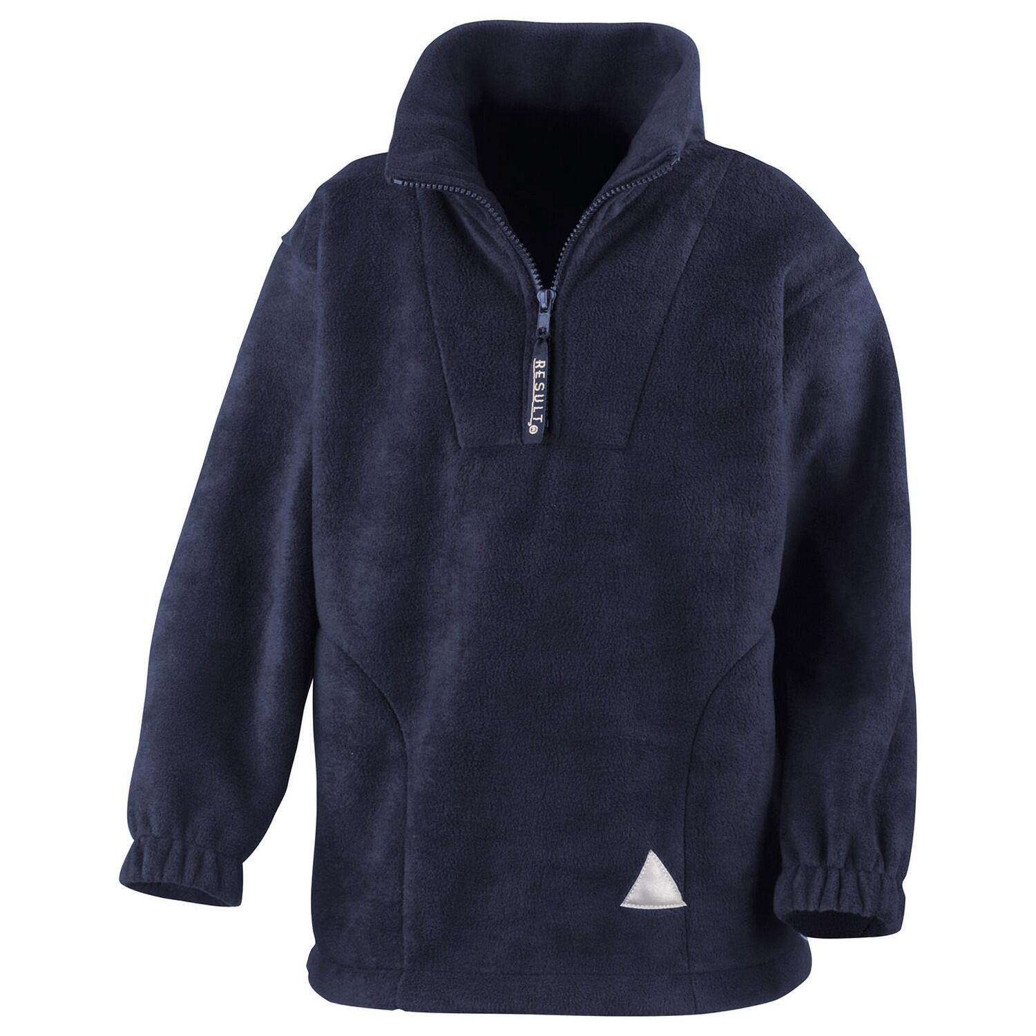 Result Childrens/Kids Polartherm Zip Neck Fleece Top