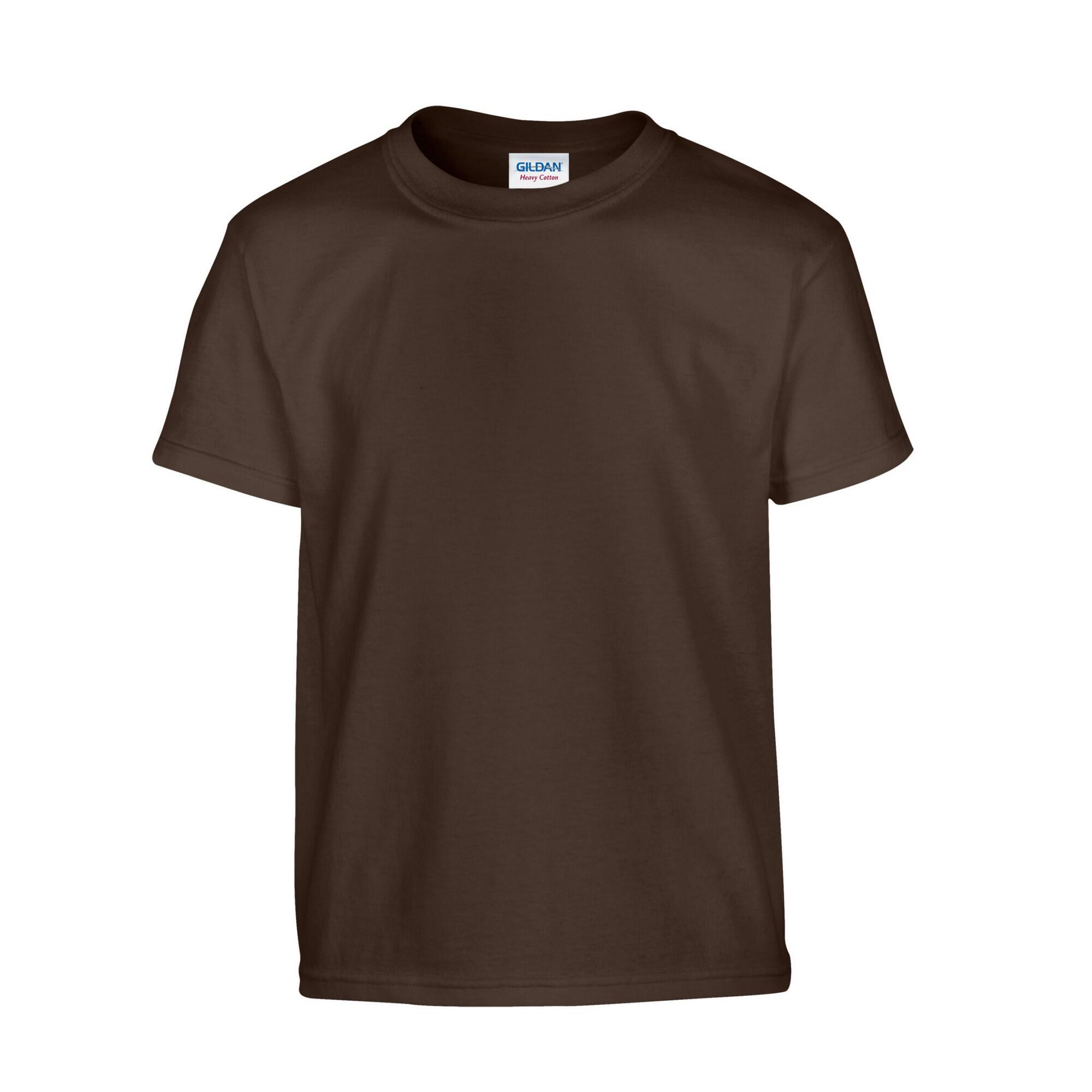 Gildan Childrens/Kids Plain Cotton Heavy T-Shirt