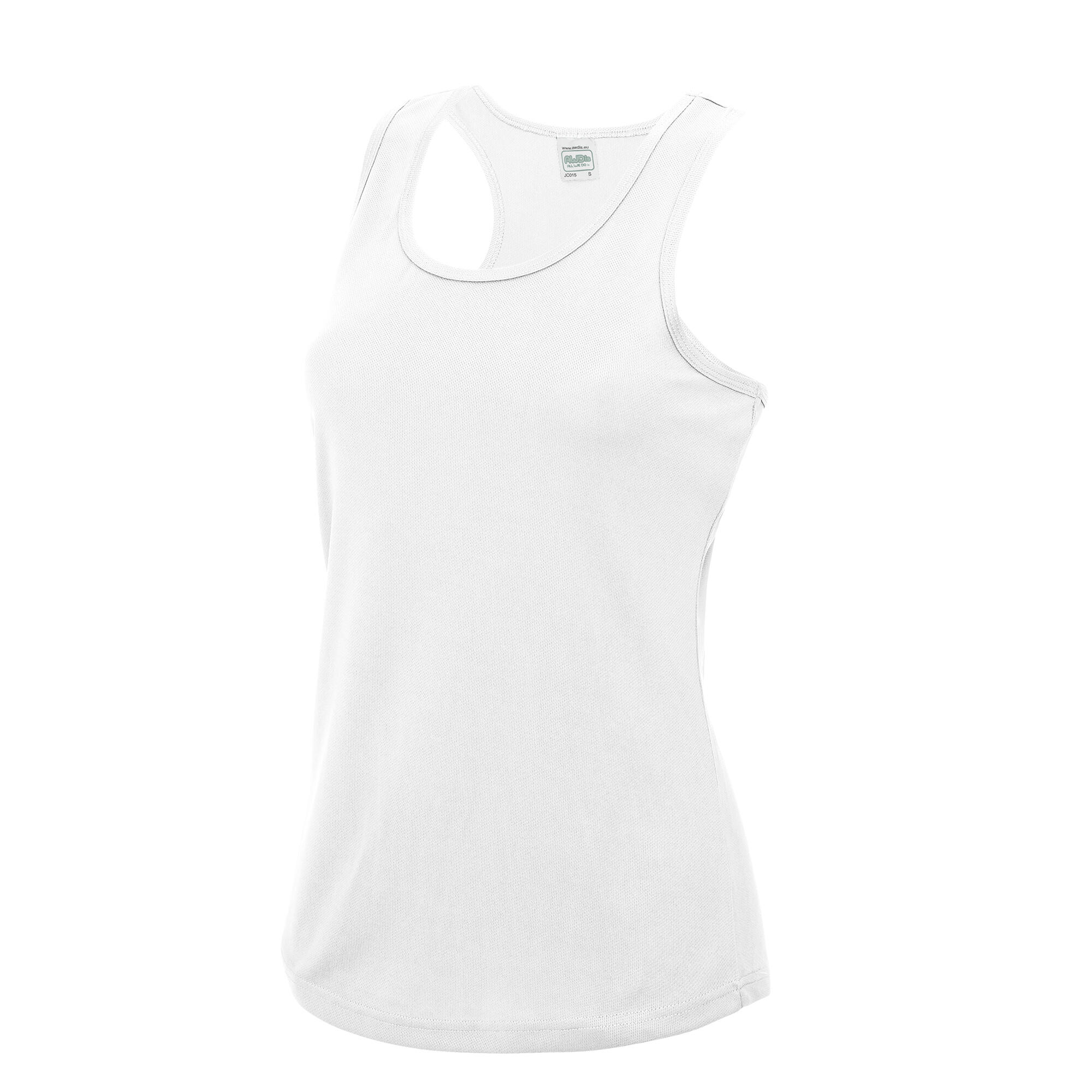AWDis Just Cool Girlie Fit Sports Ladies Vest / Tank Top