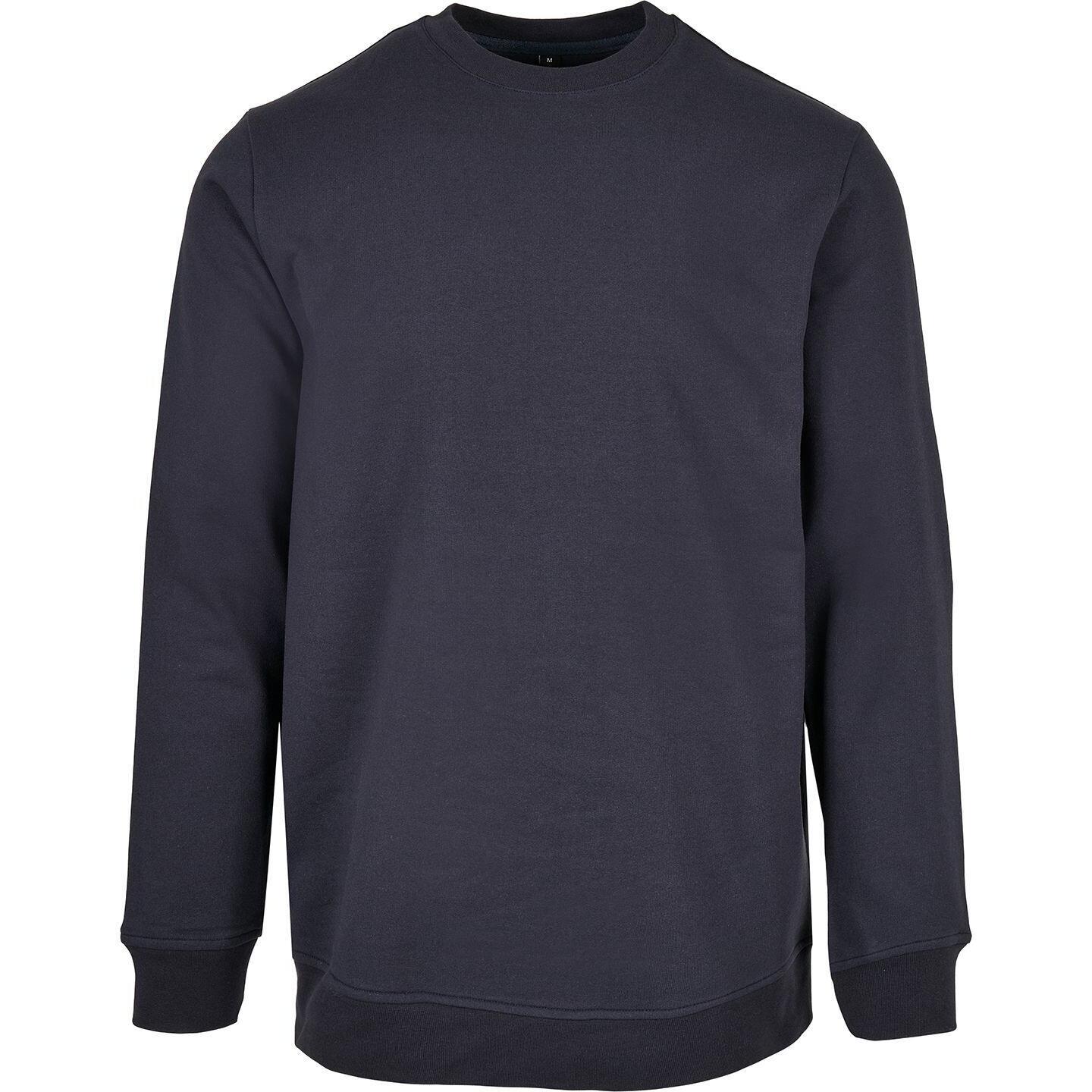 Build Your Brand Mens Basic Crew Neck Sweatshirt