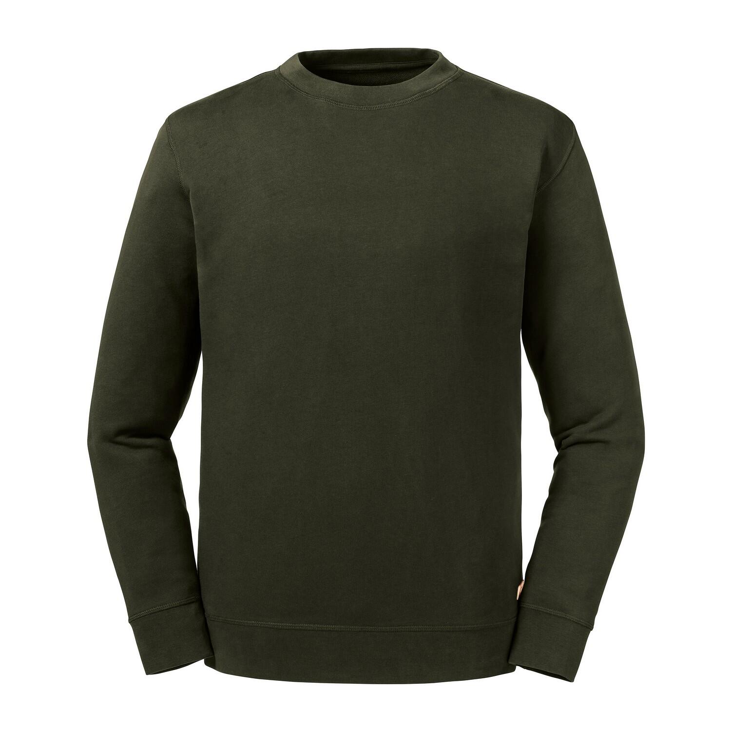 Russell Adults Unisex Pure Organic Reversible Sweatshirt