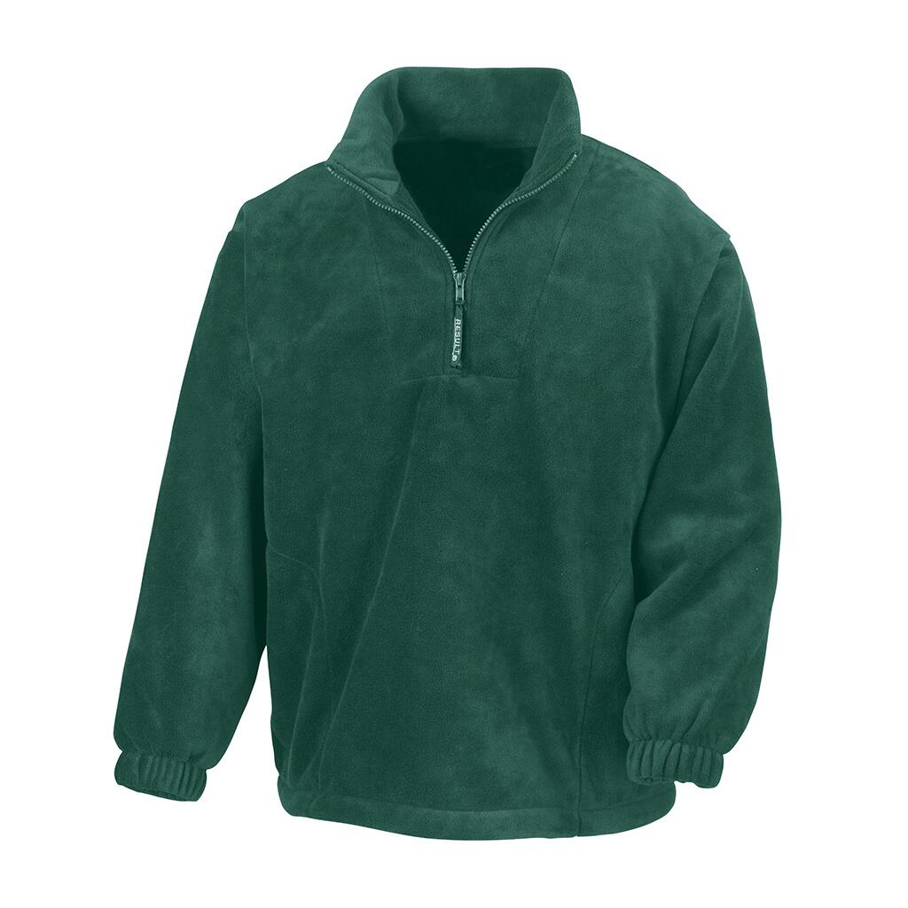 Result Adults Unisex Polartherm Zip Neck Fleece