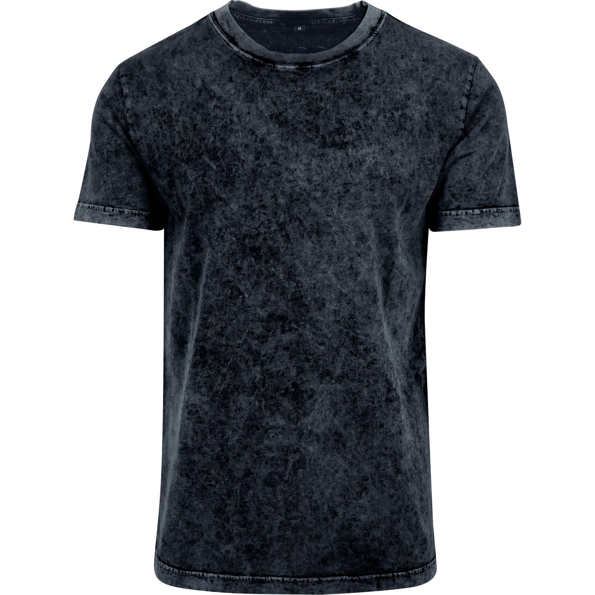 Build Your Brand Mens Acid Washed Tee