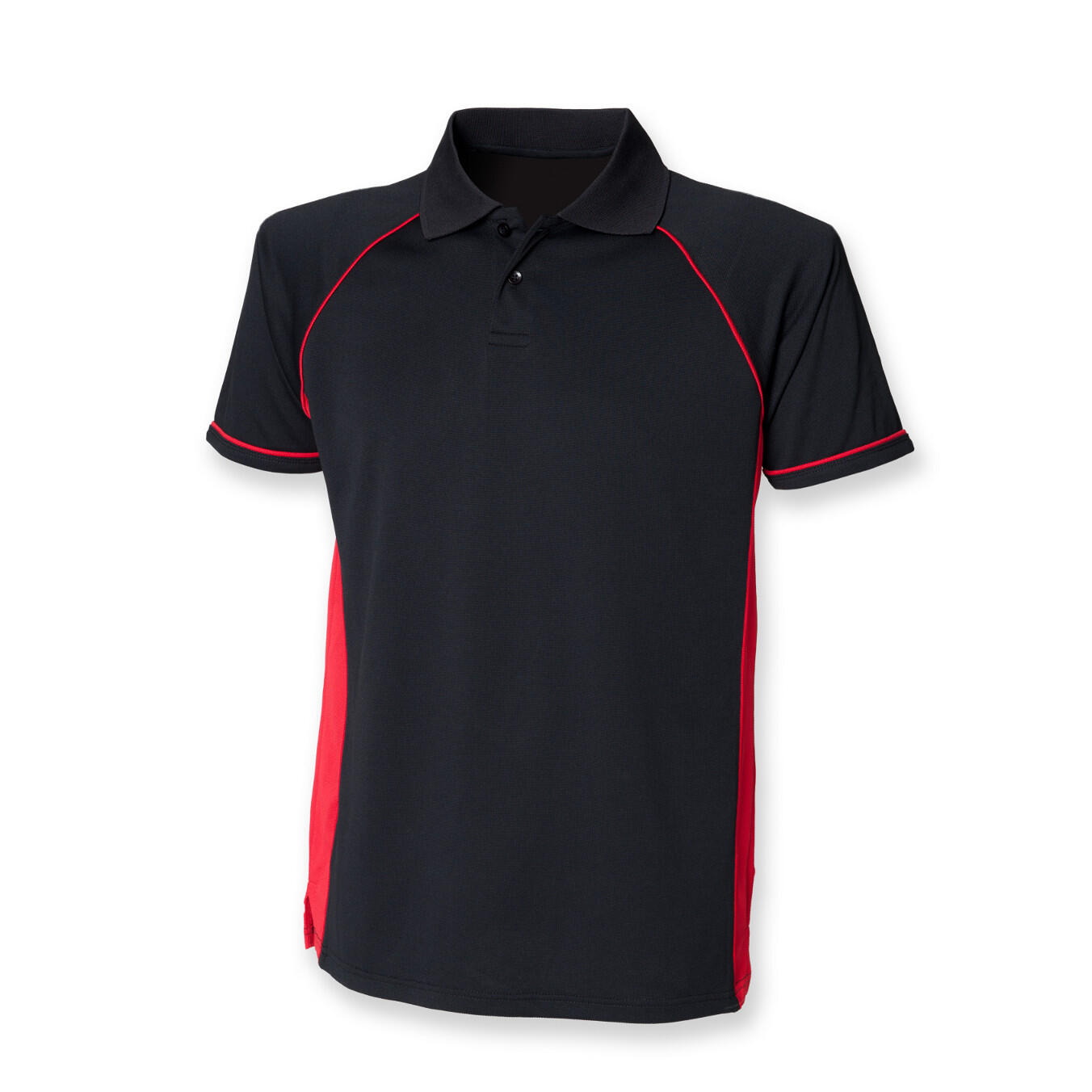 Finden & Hales Mens Panel Performance Sports Polo T-Shirt