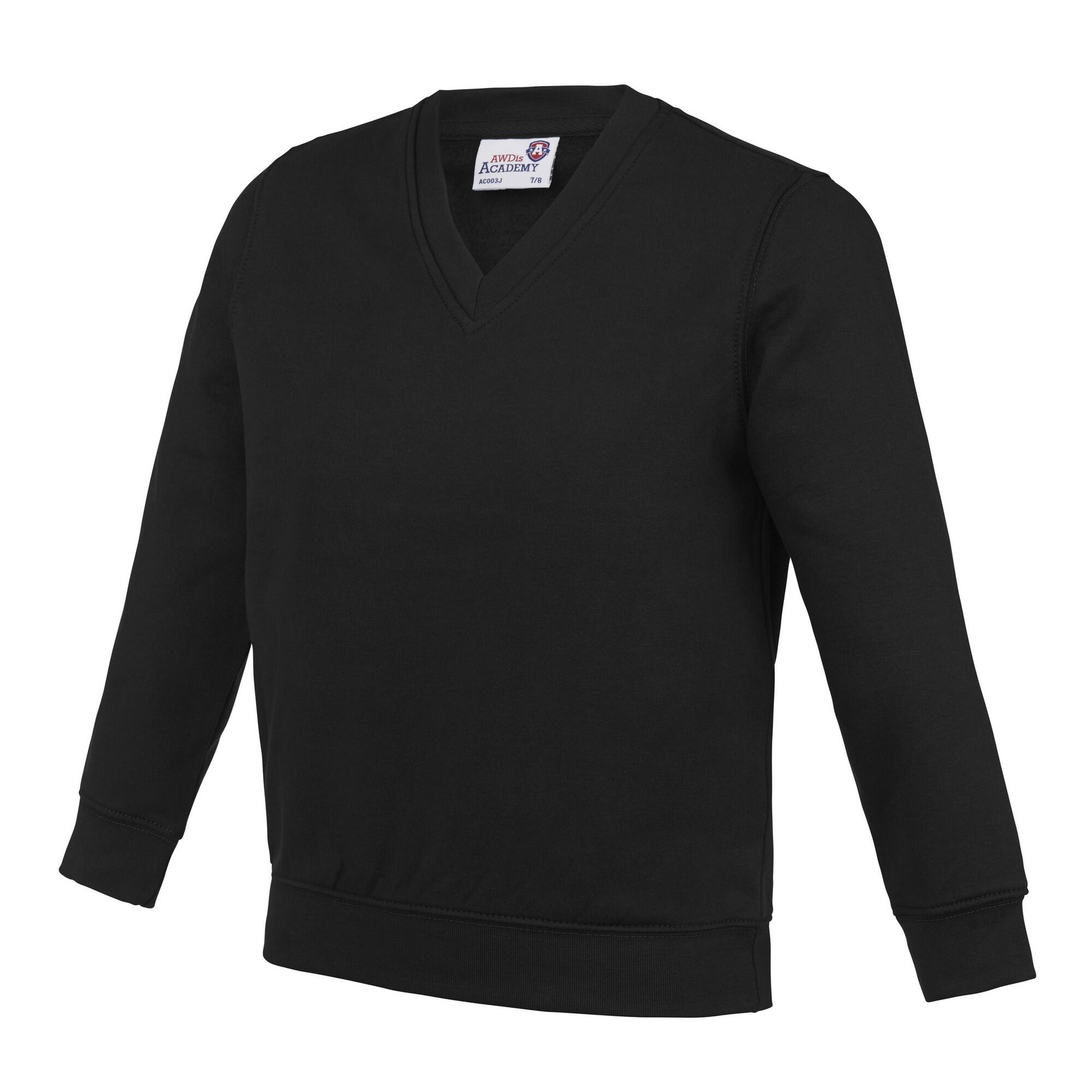 AWDis Academy Childrens/Kids Junior V Neck School Jumper/Sweatshirt