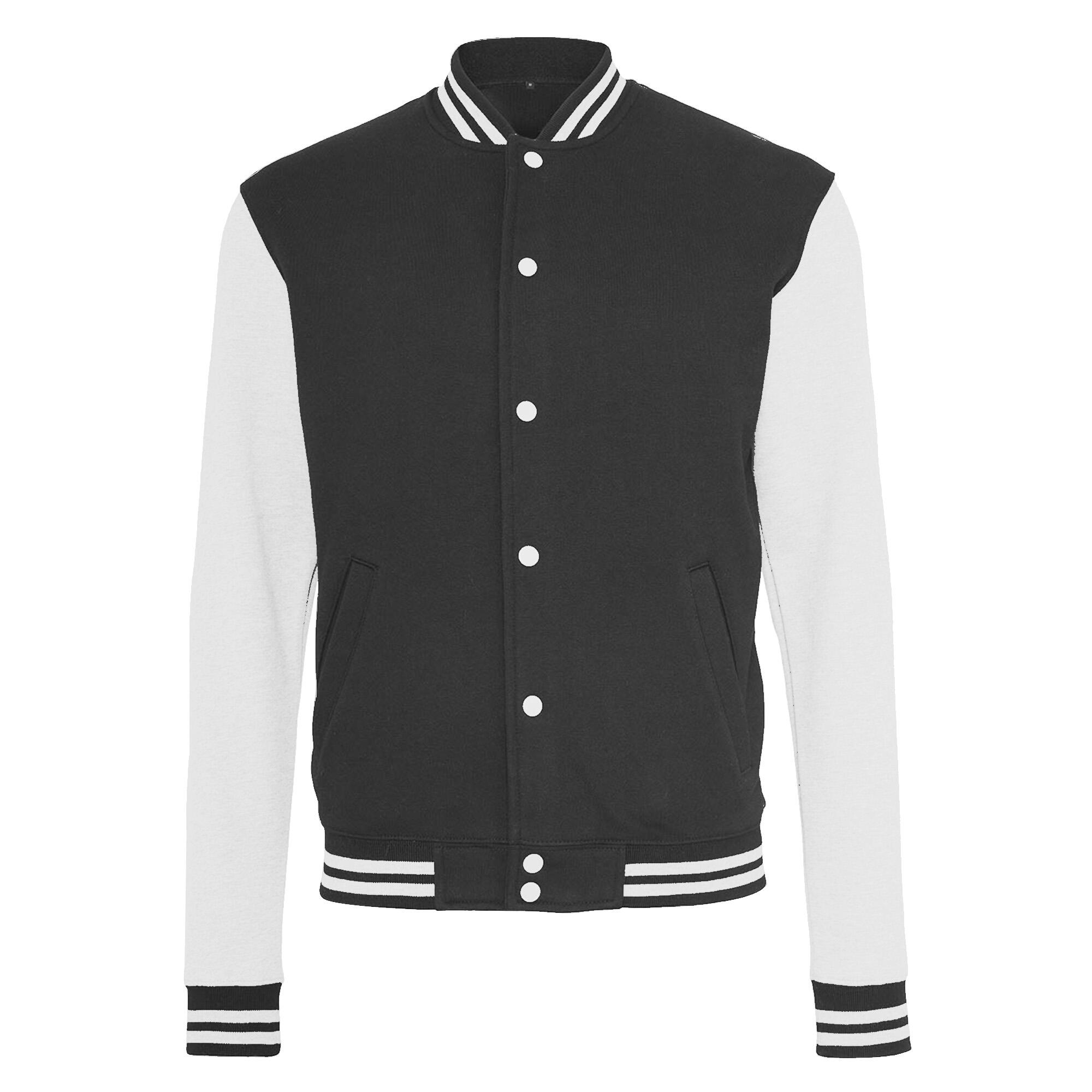 Build Your Brand Mens Sweat College Jacket
