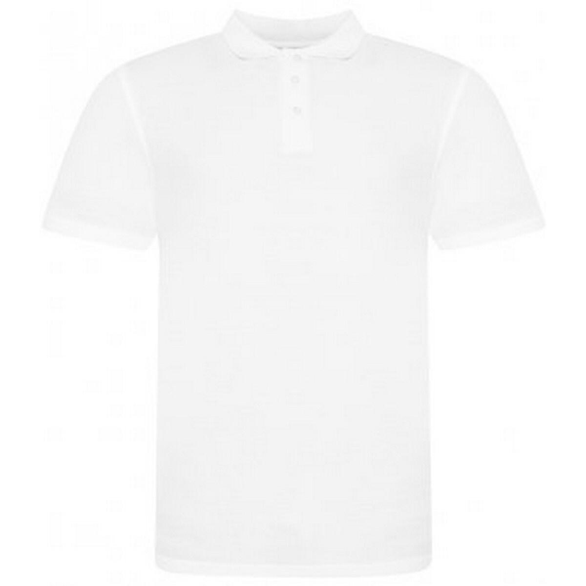 Awdis Mens Piqu Cotton Short-Sleeved Polo Shirt