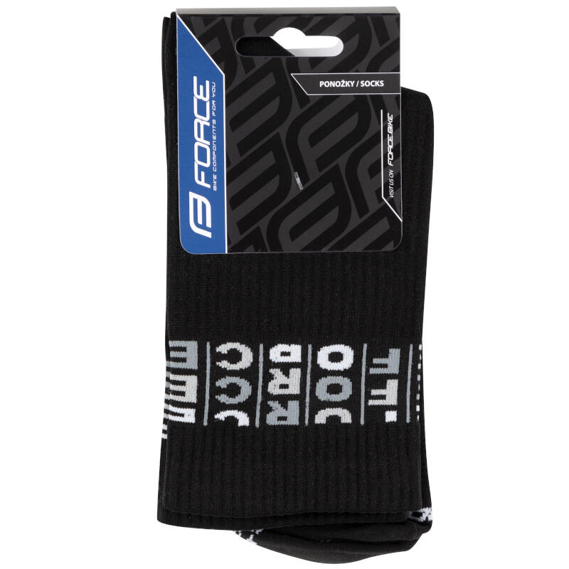 Skarpetki rowerowe unisex Force Mesa