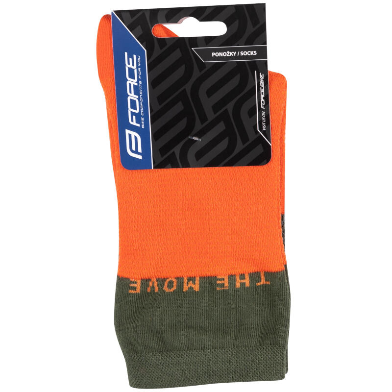 Skarpetki rowerowe unisex Force Move