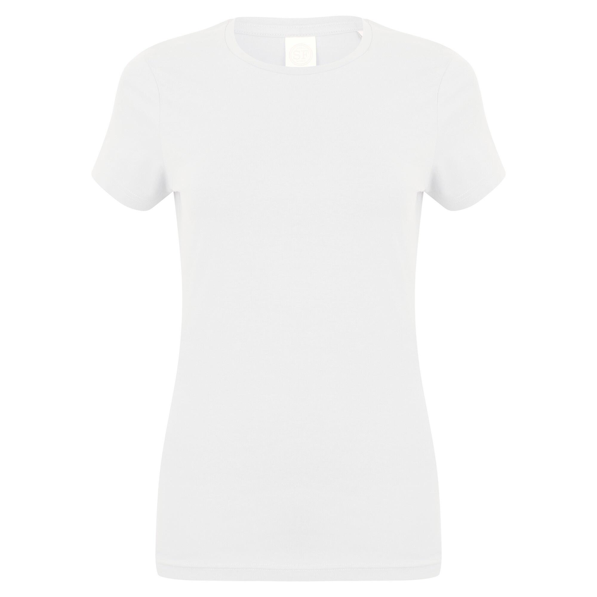 Skinni Fit Womens/Ladies Feel Good Stretch Short Sleeve T-Shirt