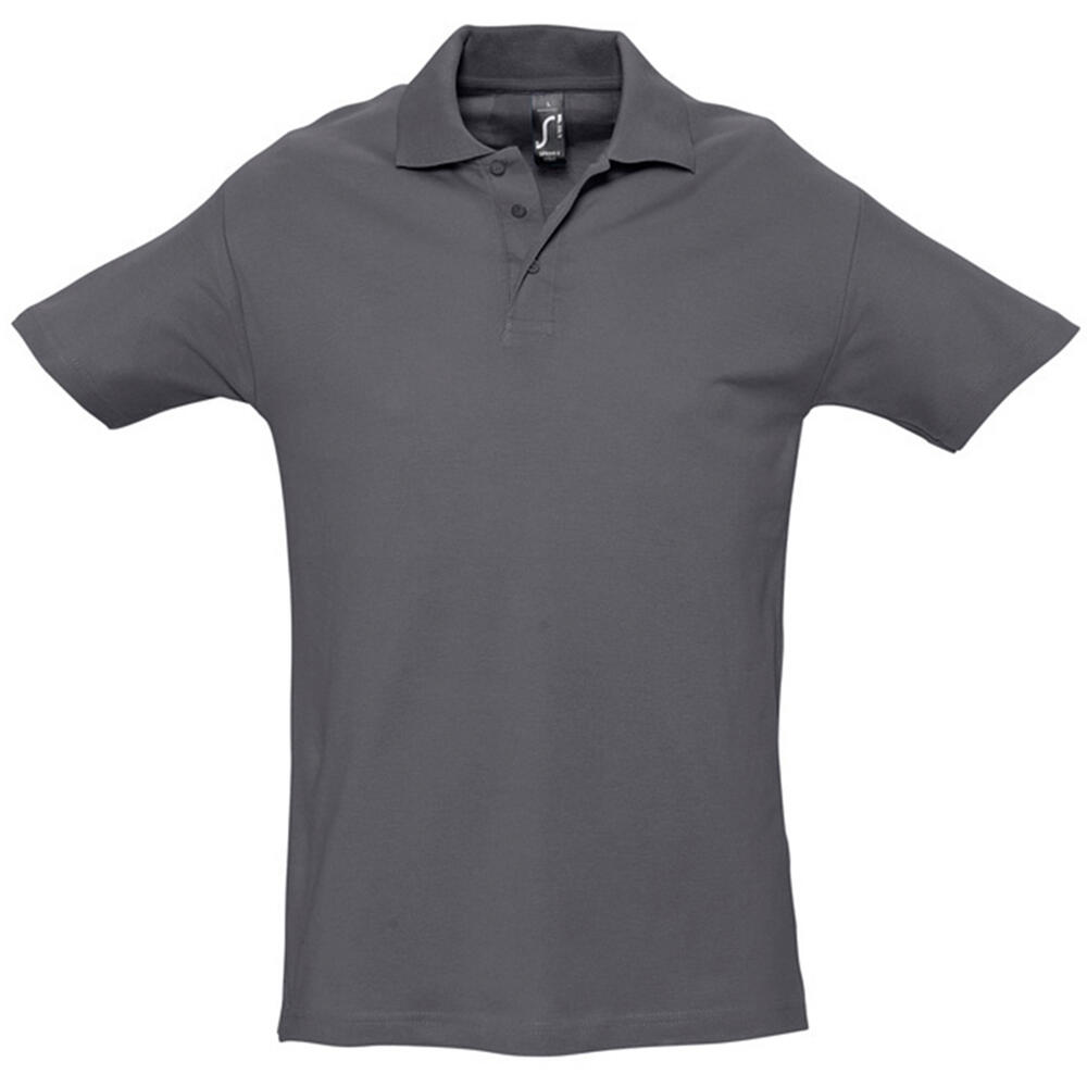 SOLS Mens Spring II Short Sleeve Heavyweight Polo Shirt