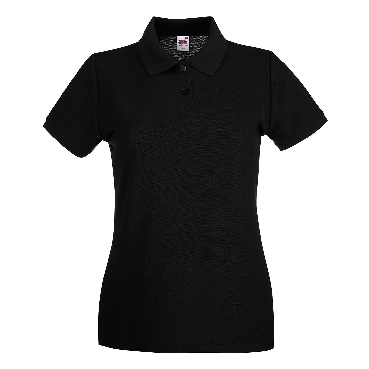 Fruit of the Loom Womens/Ladies Premium Cotton Pique Lady Fit Polo Shirt